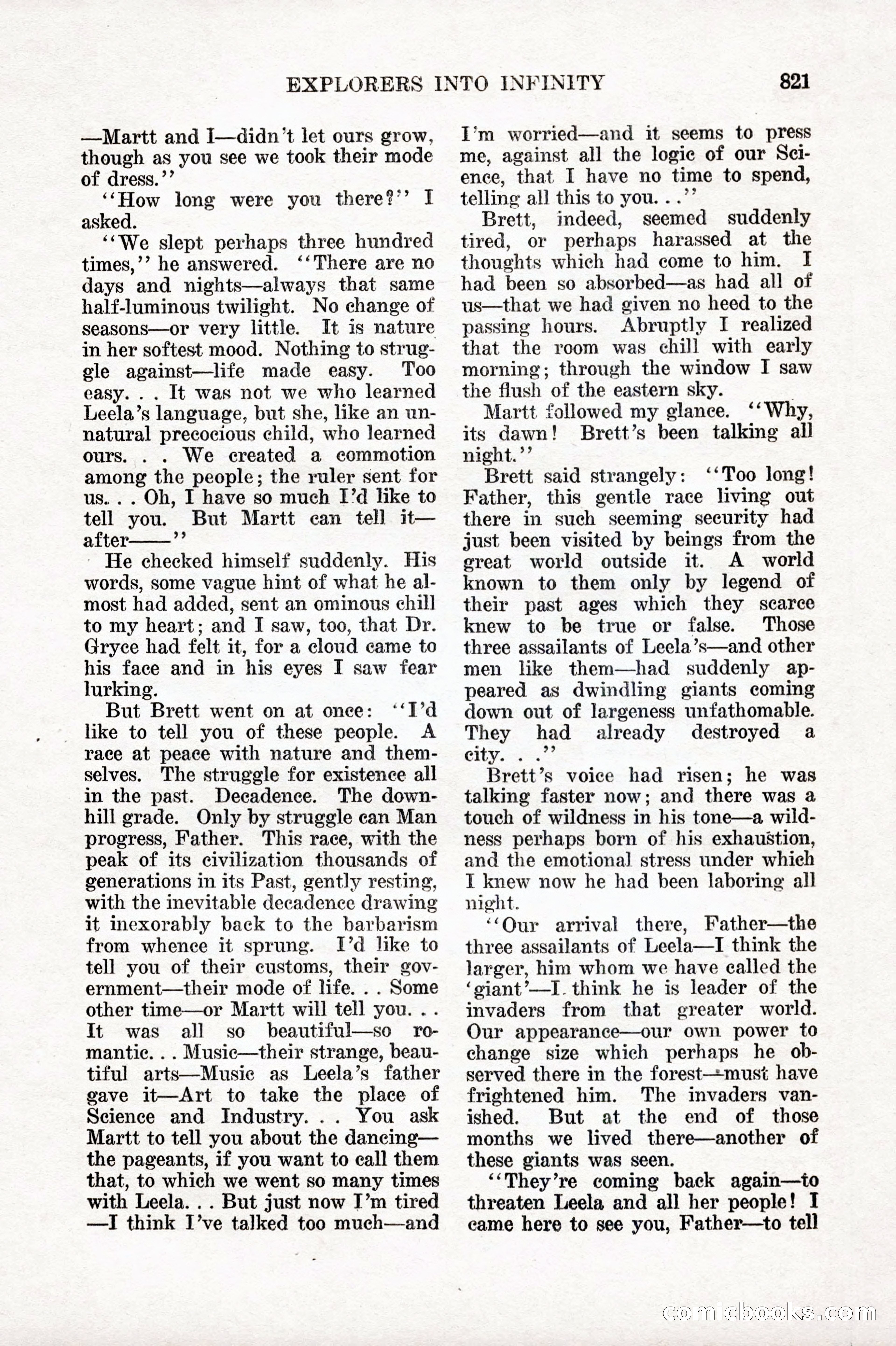 Weird Tales, Vol. IX No. 6 — page 103 of 148