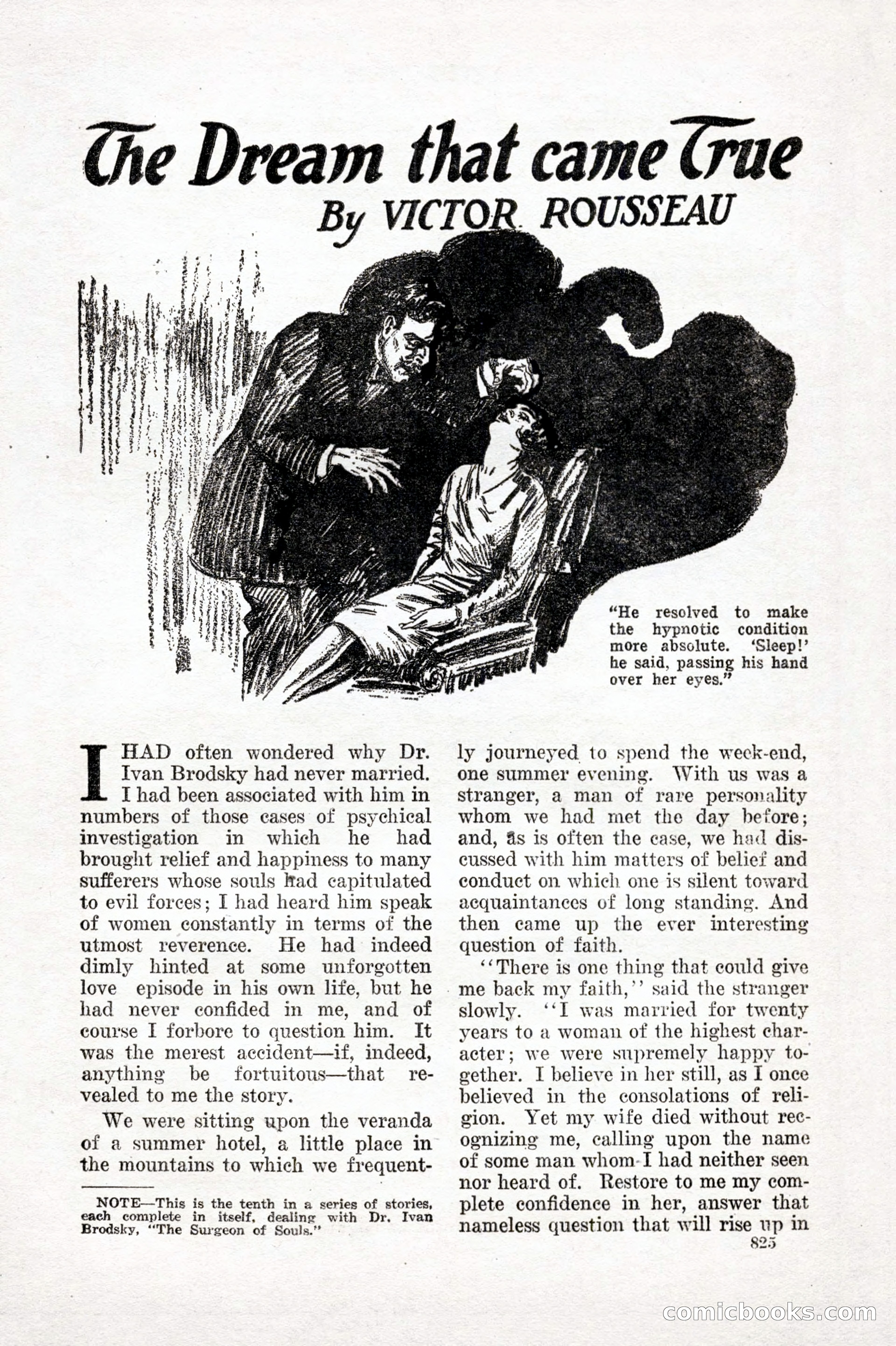 Weird Tales, Vol. IX No. 6 — page 107 of 148