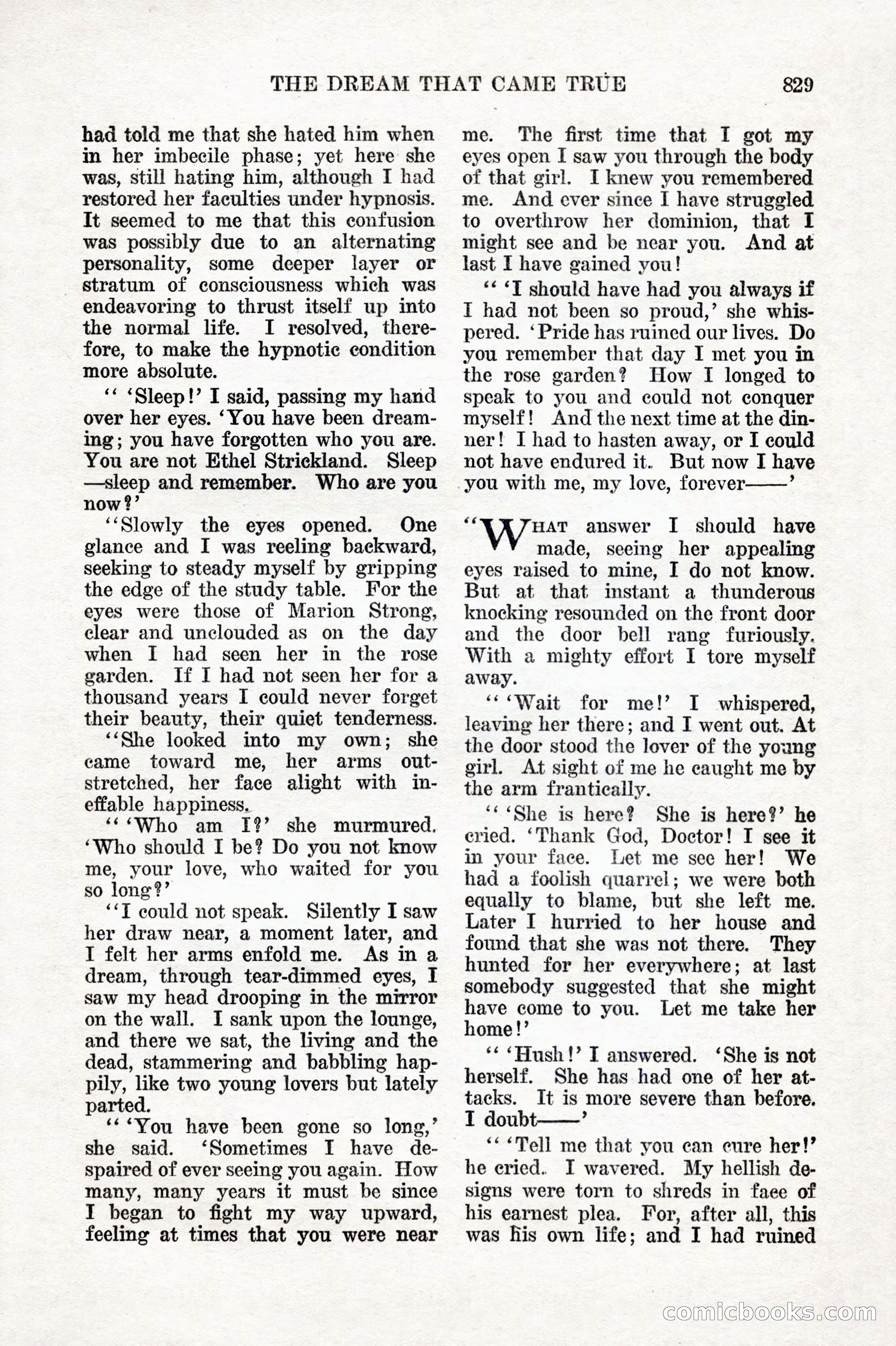 Weird Tales, Vol. IX No. 6 — page 111 of 148