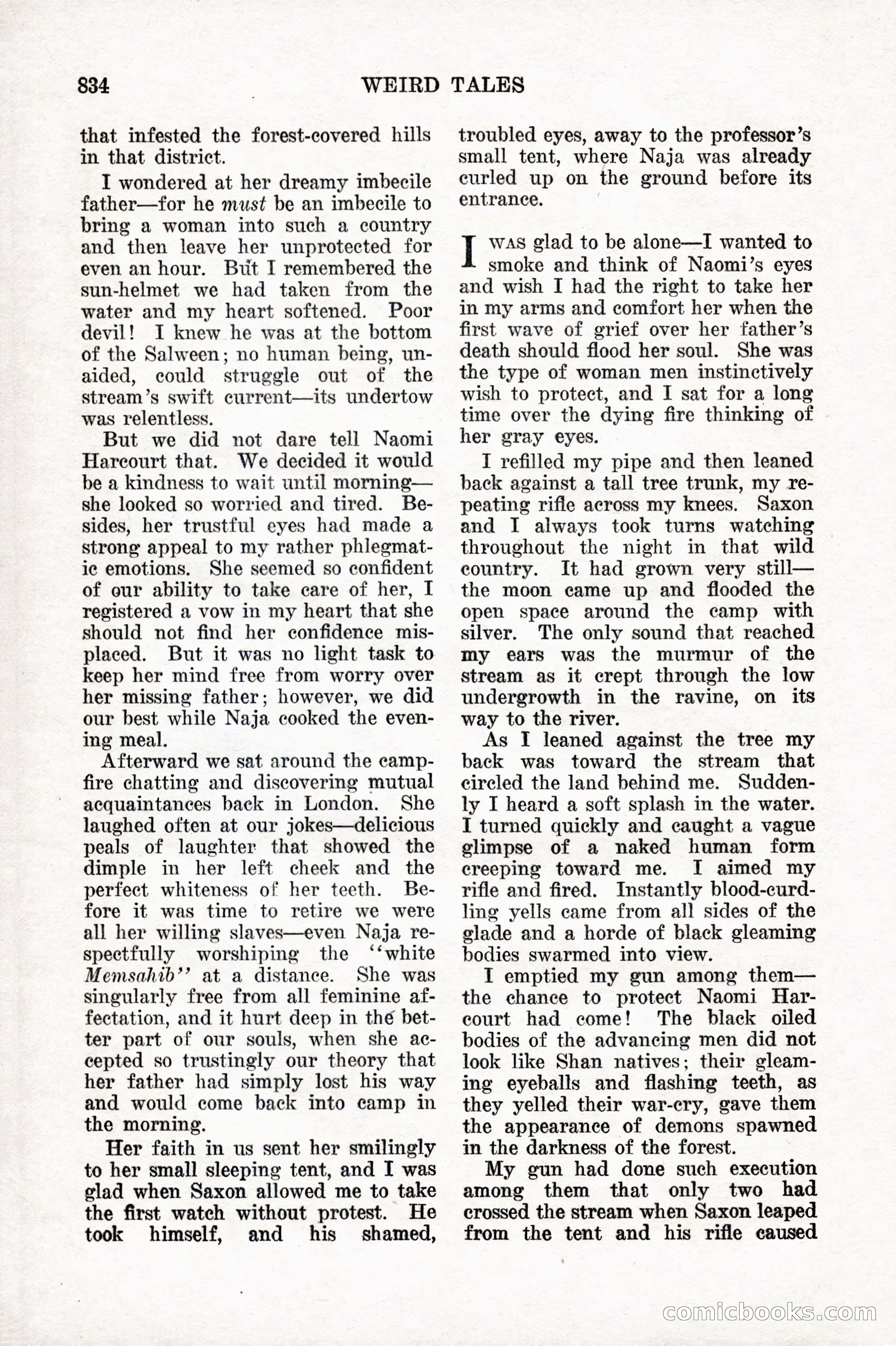Weird Tales, Vol. IX No. 6 — page 116 of 148