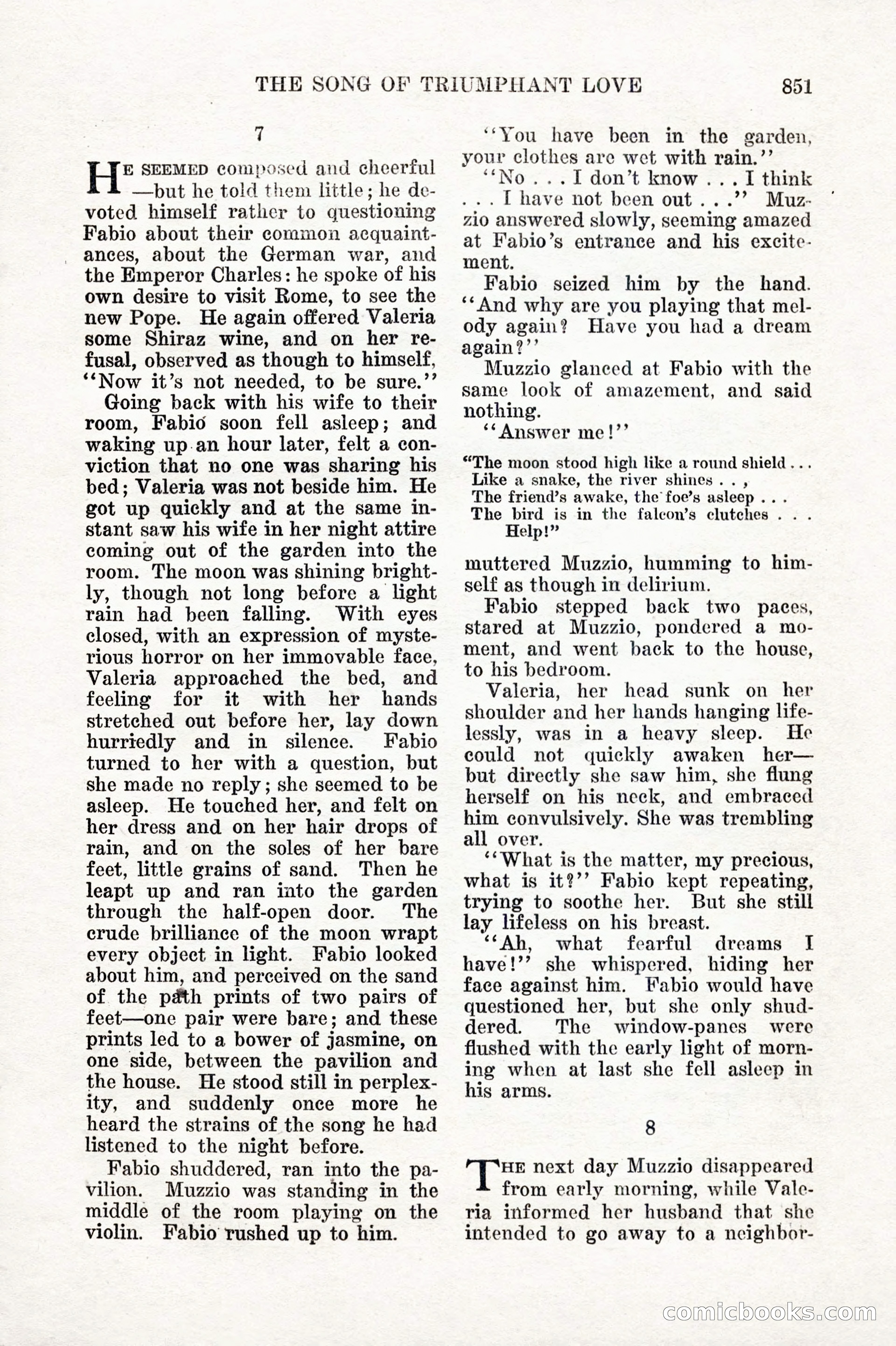 Weird Tales, Vol. IX No. 6 — page 133 of 148