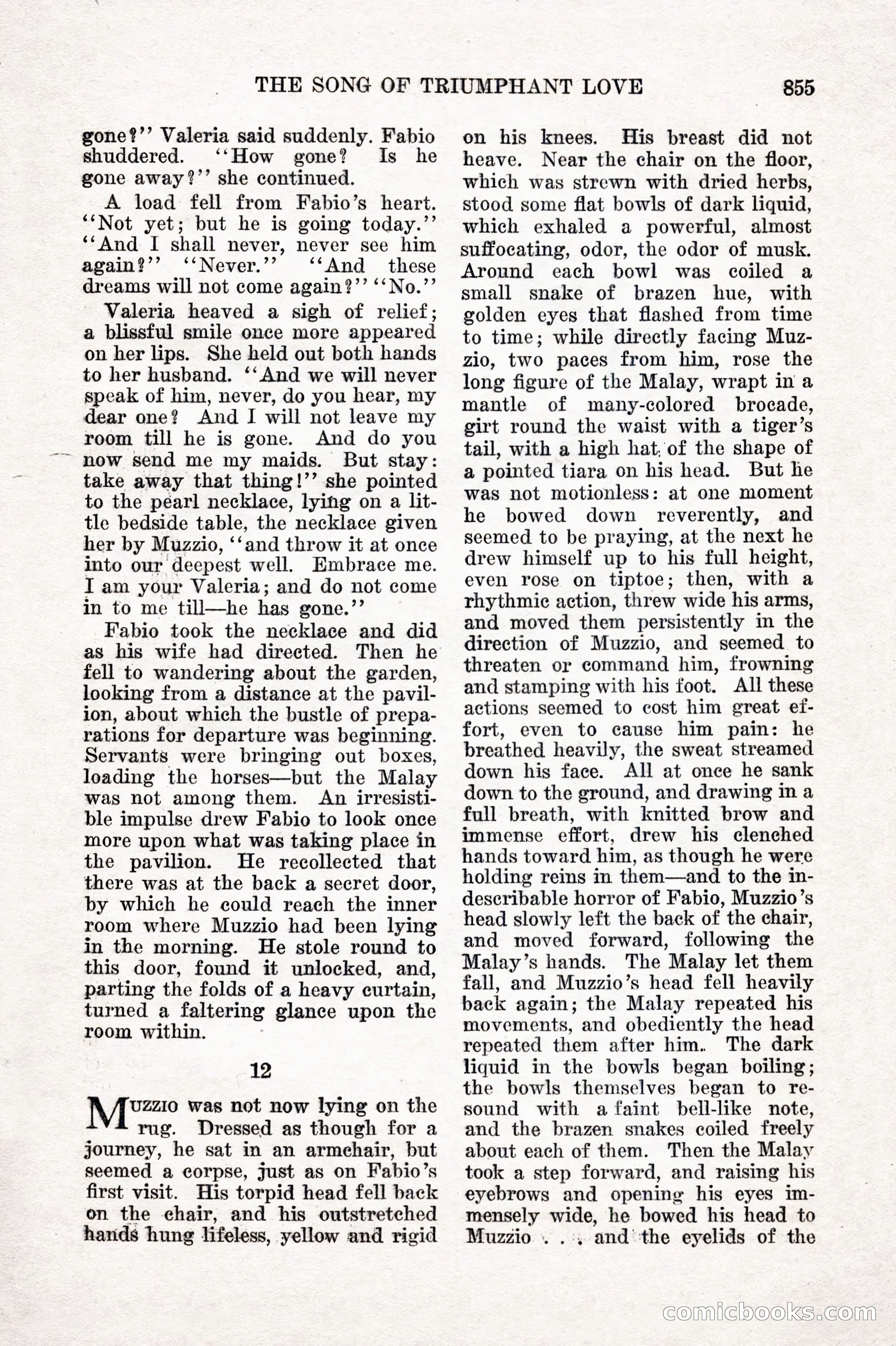 Weird Tales, Vol. IX No. 6 — page 137 of 148
