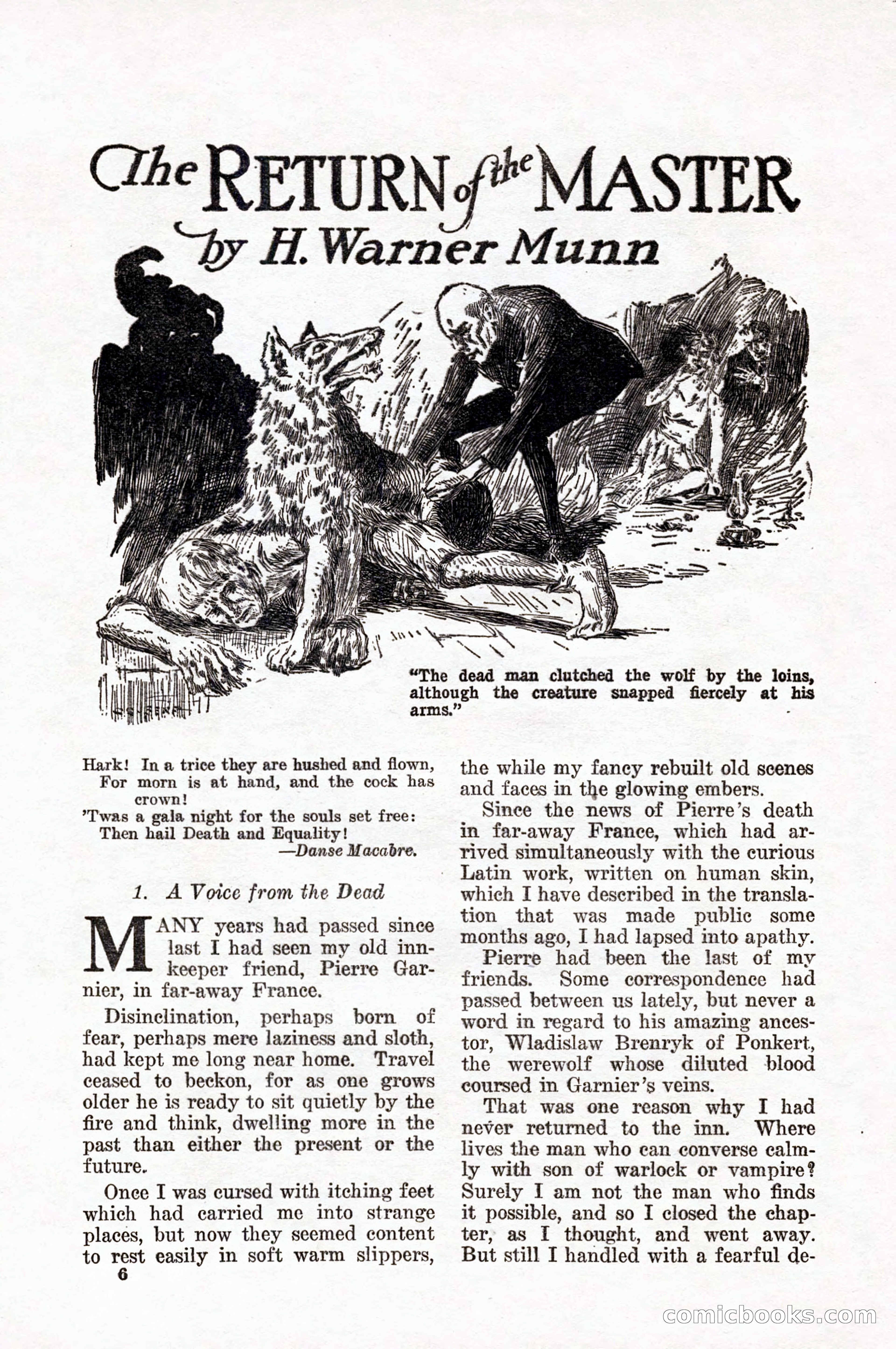Weird Tales, Vol. 10, No. 1 — page 8 of 148