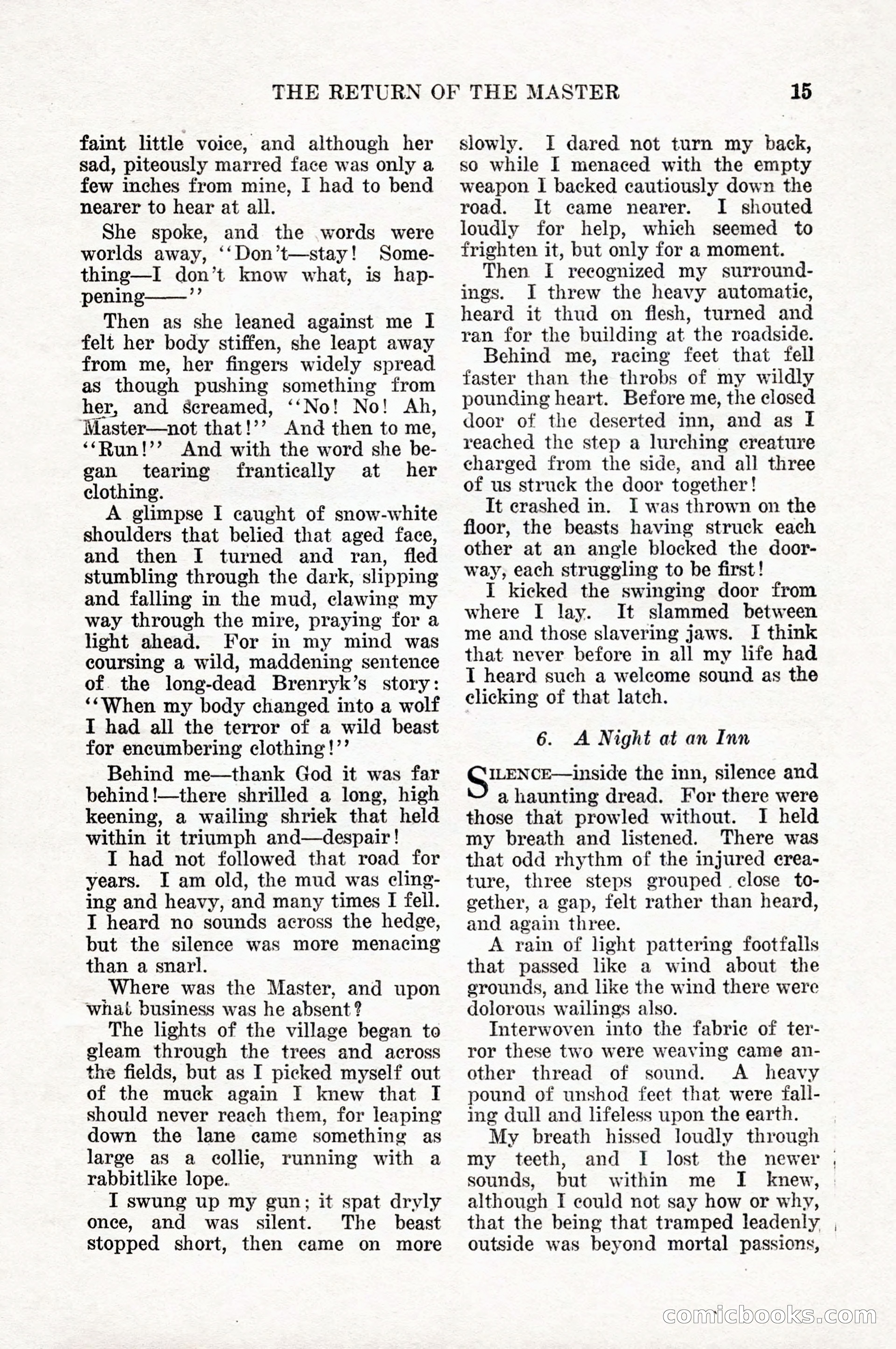 Weird Tales, Vol. 10, No. 1 — page 17 of 148