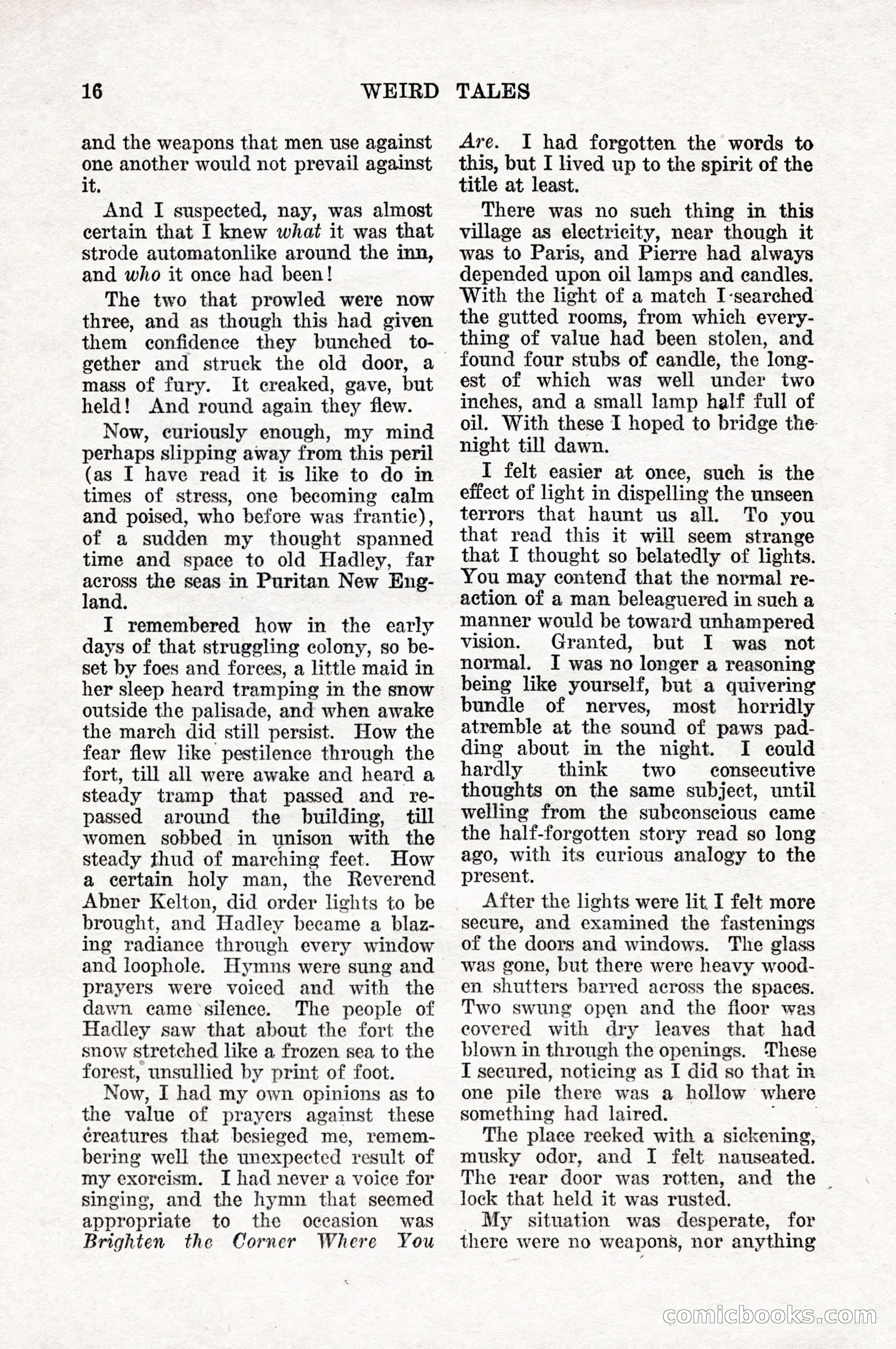 Weird Tales, Vol. 10, No. 1 — page 18 of 148