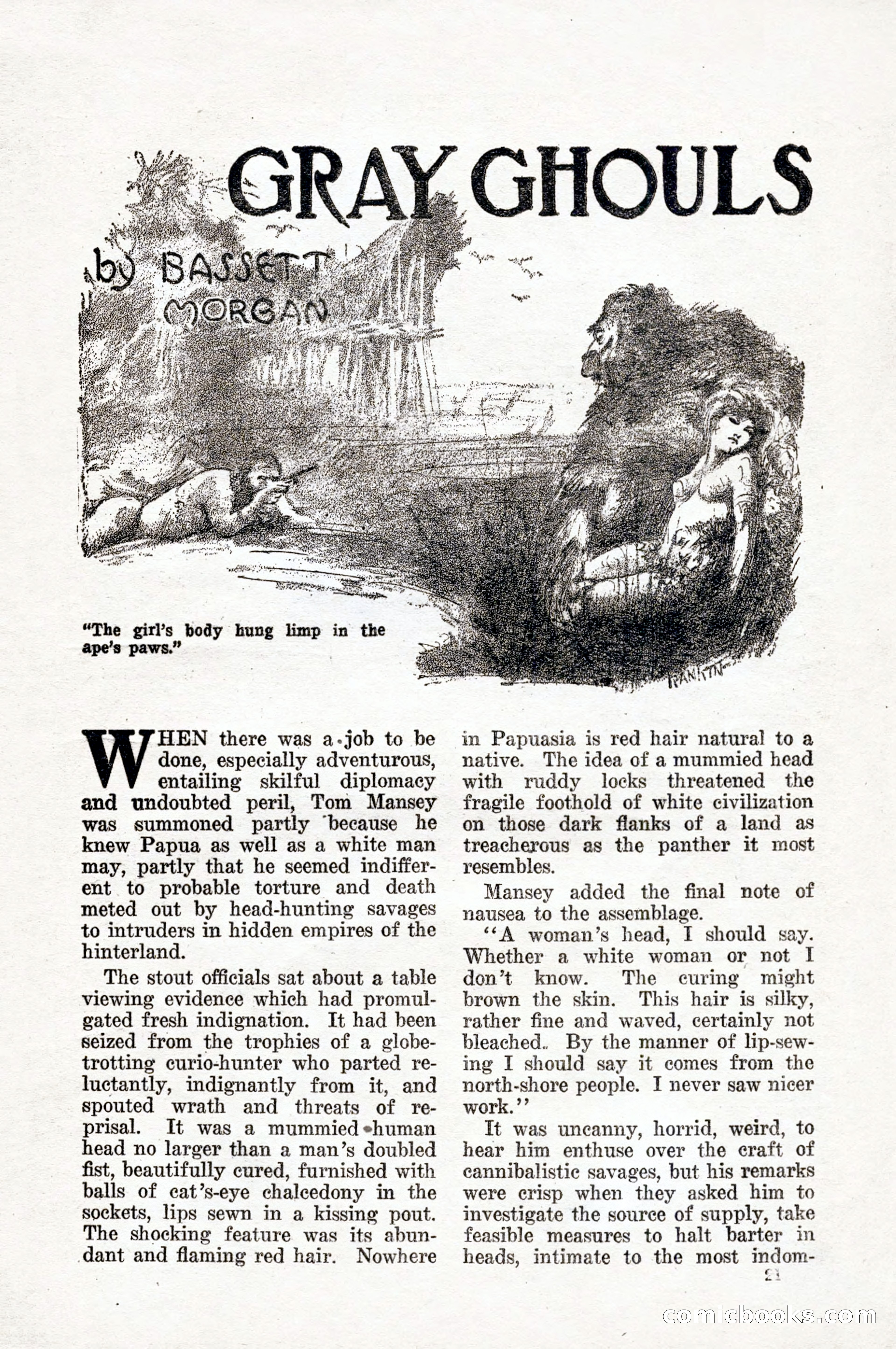 Weird Tales, Vol. 10, No. 1 — page 23 of 148