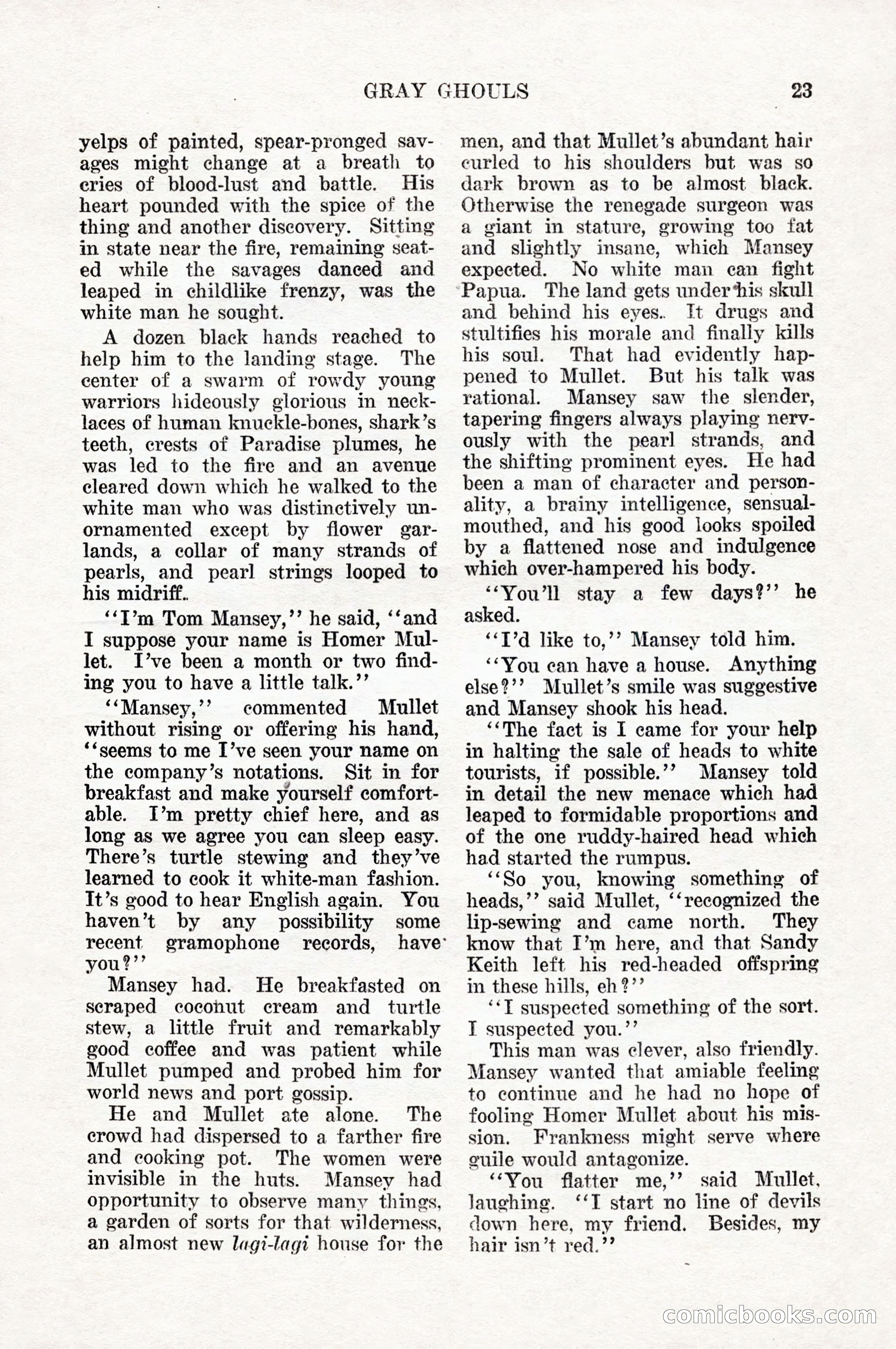 Weird Tales, Vol. 10, No. 1 — page 25 of 148