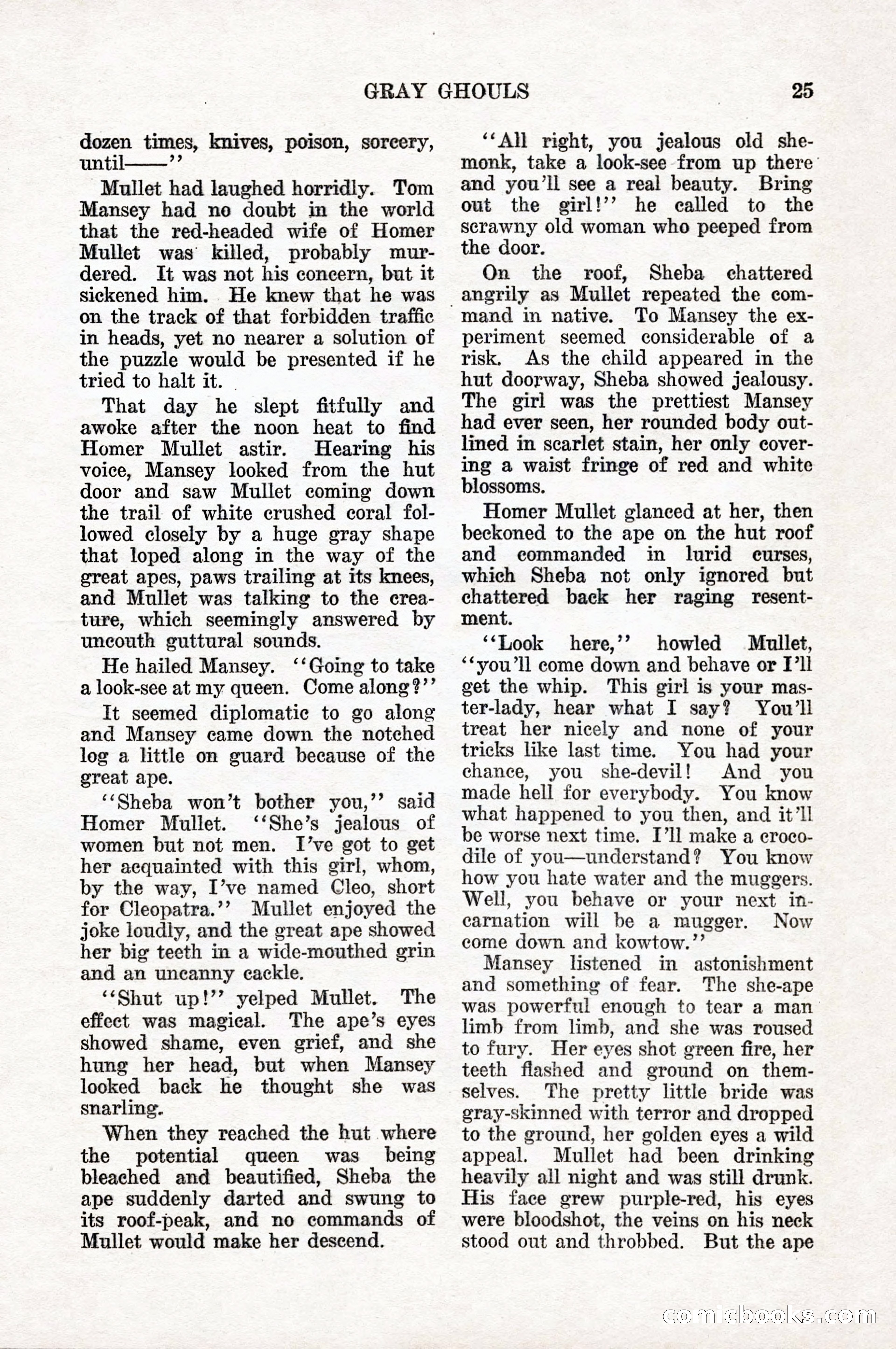 Weird Tales, Vol. 10, No. 1 — page 27 of 148
