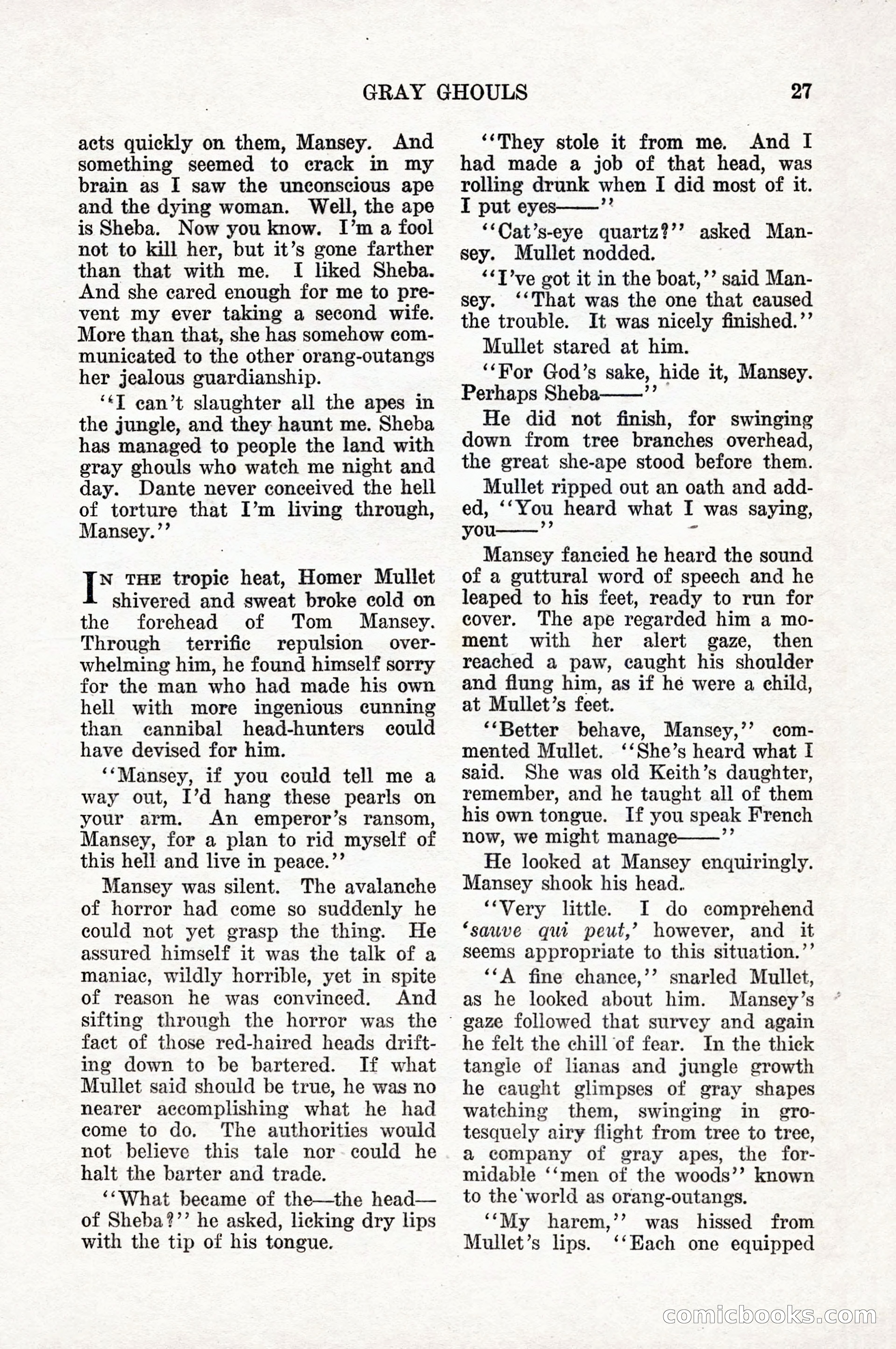 Weird Tales, Vol. 10, No. 1 — page 29 of 148