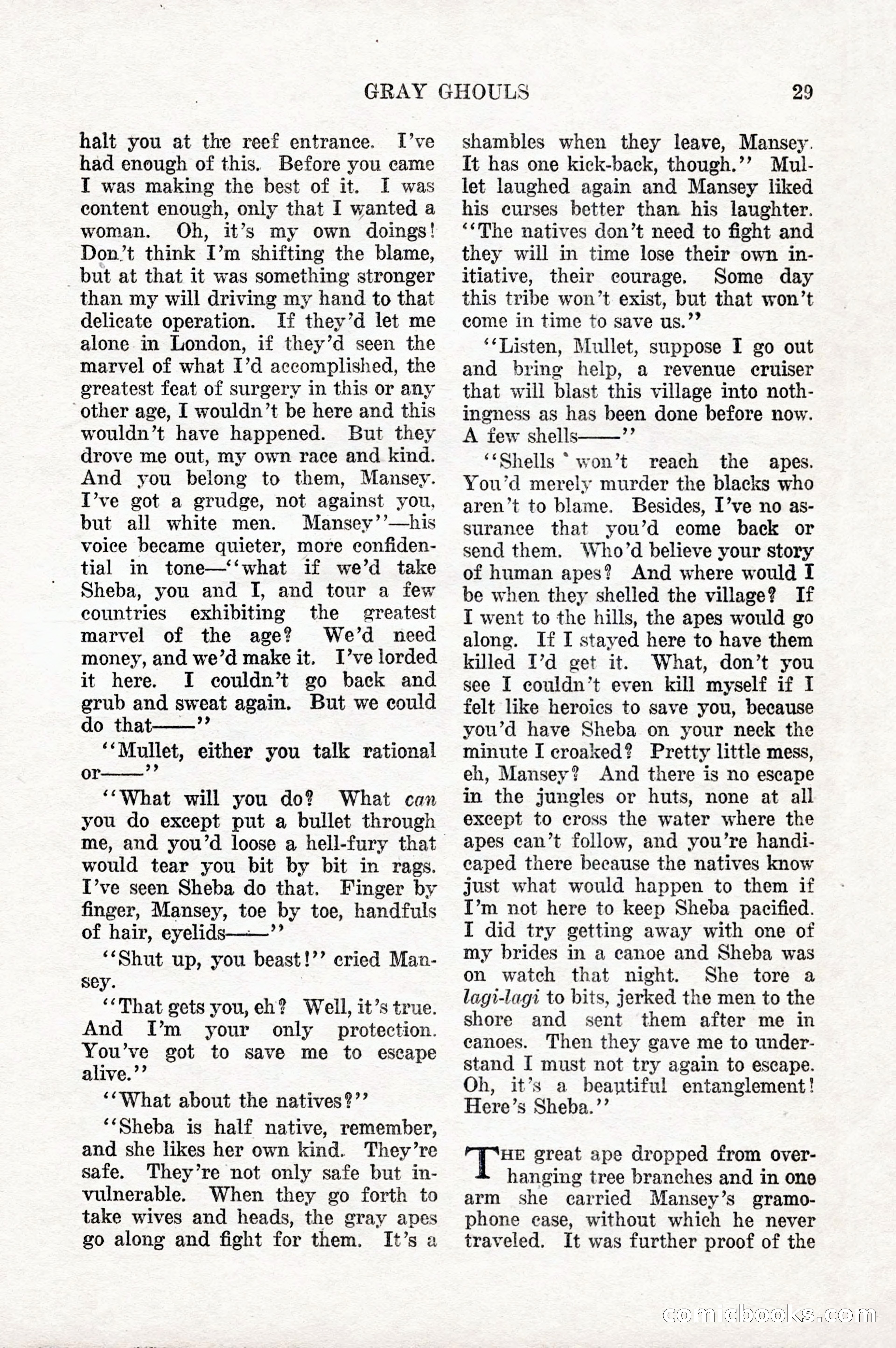Weird Tales, Vol. 10, No. 1 — page 31 of 148