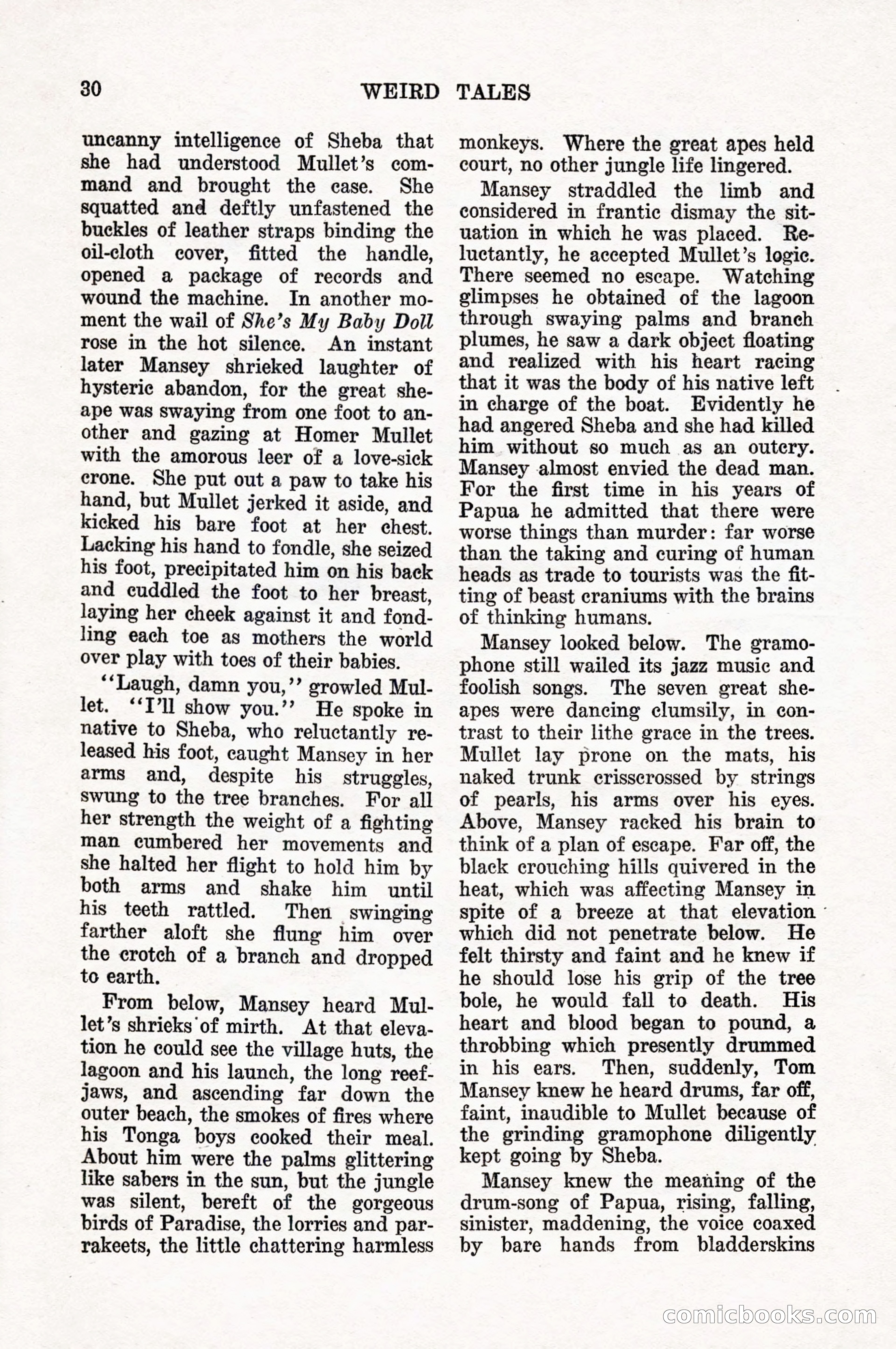 Weird Tales, Vol. 10, No. 1 — page 32 of 148