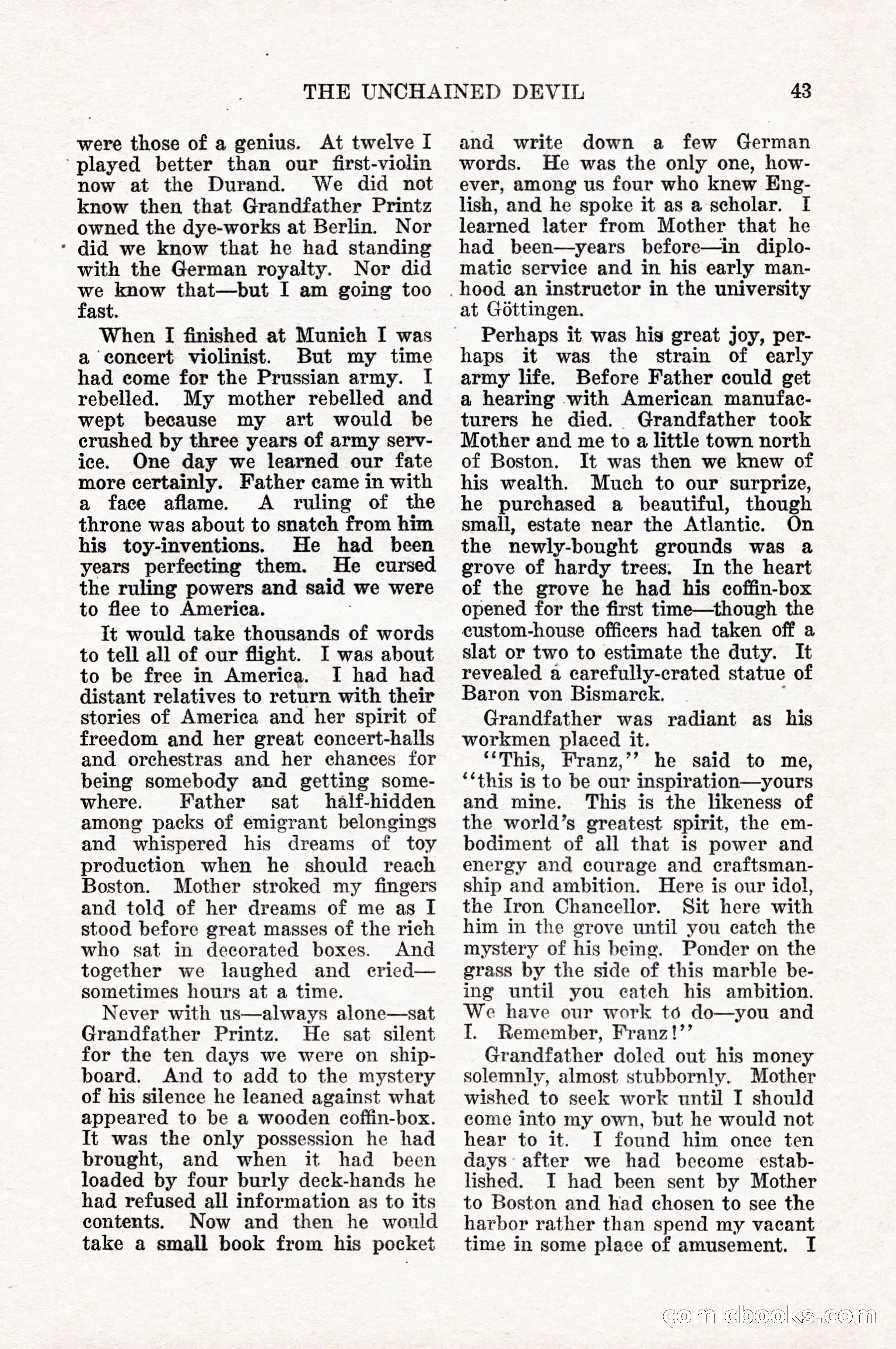 Weird Tales, Vol. 10, No. 1 — page 45 of 148