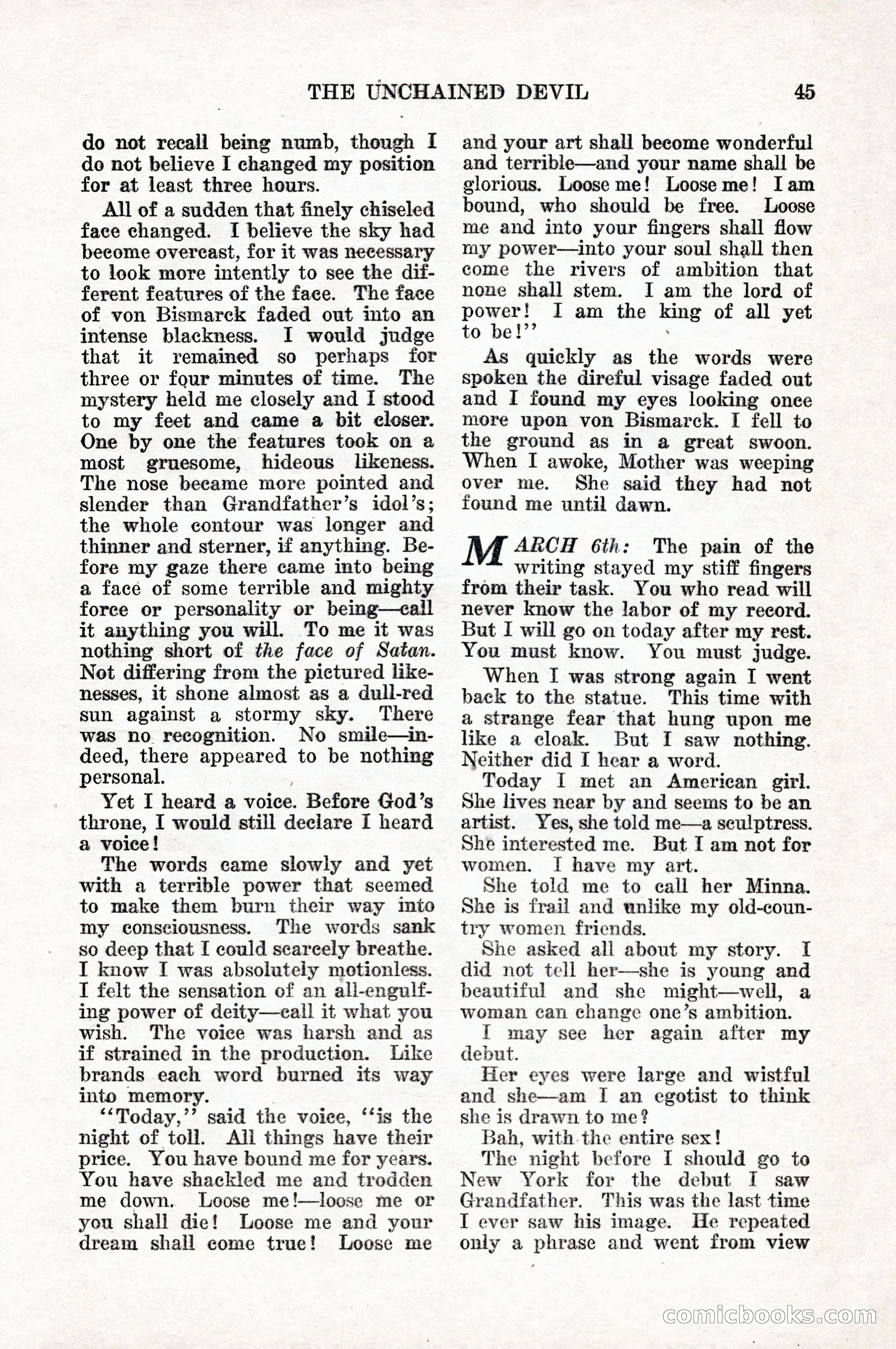 Weird Tales, Vol. 10, No. 1 — page 47 of 148