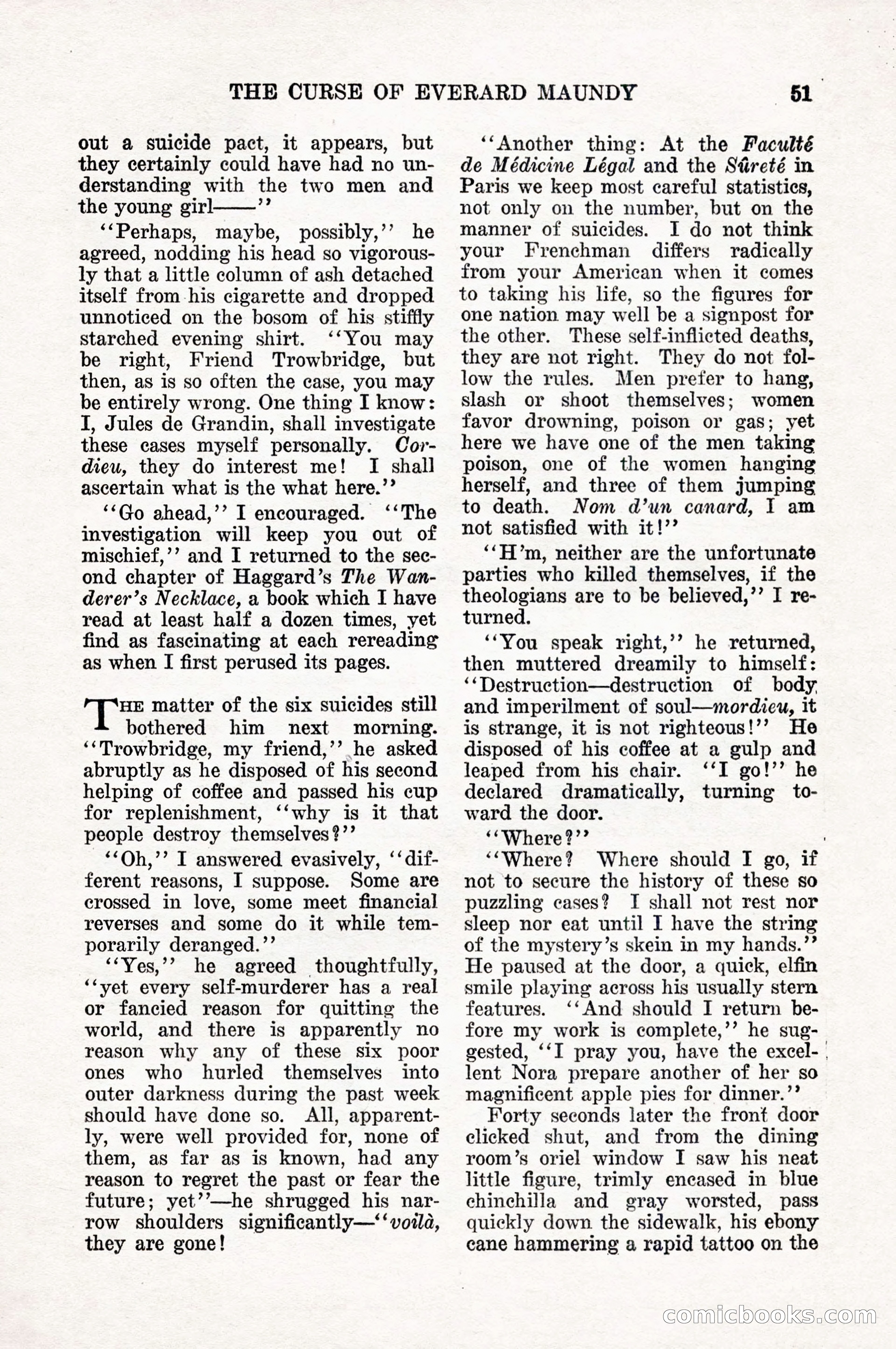 Weird Tales, Vol. 10, No. 1 — page 53 of 148