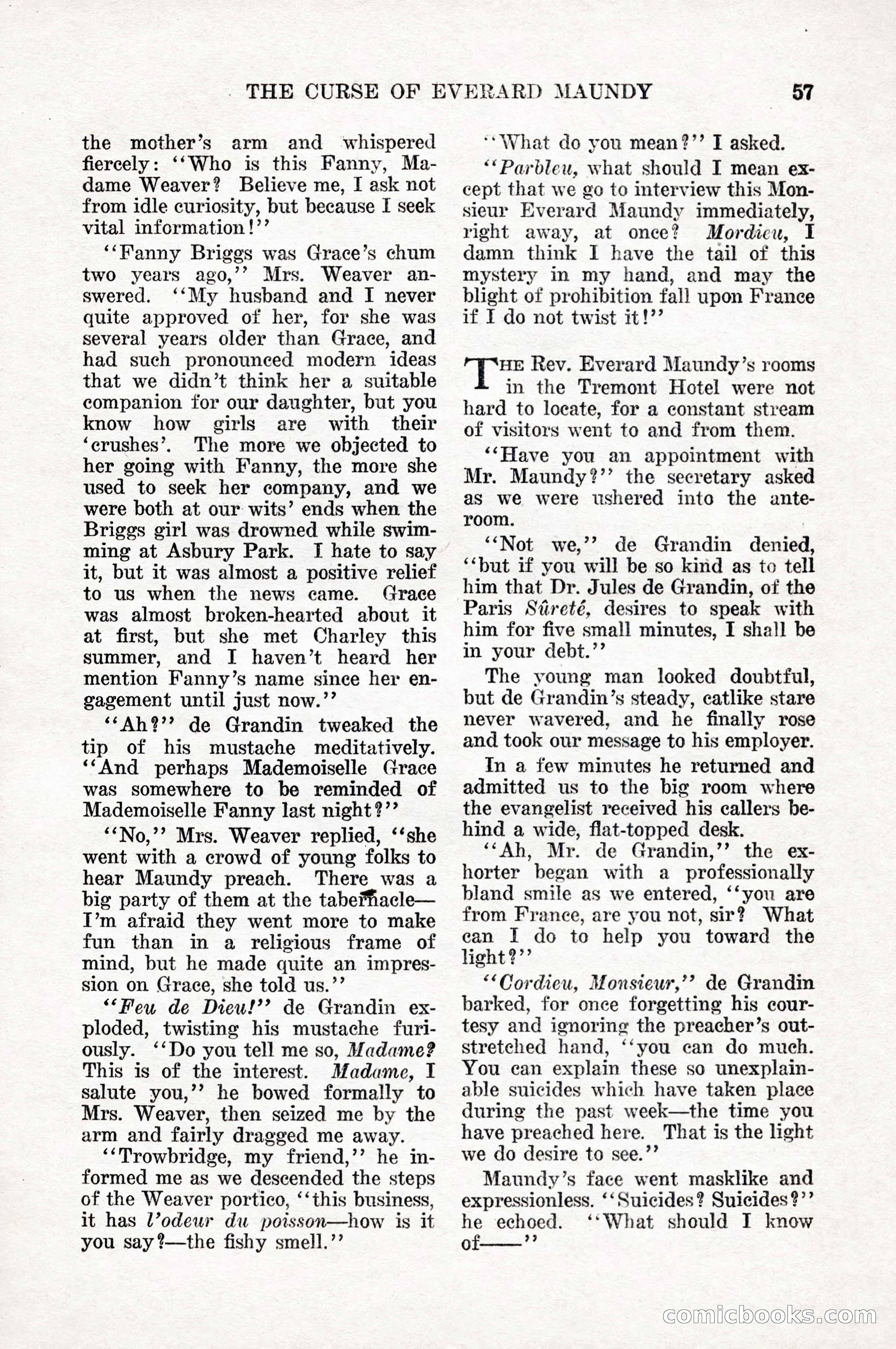 Weird Tales, Vol. 10, No. 1 — page 59 of 148