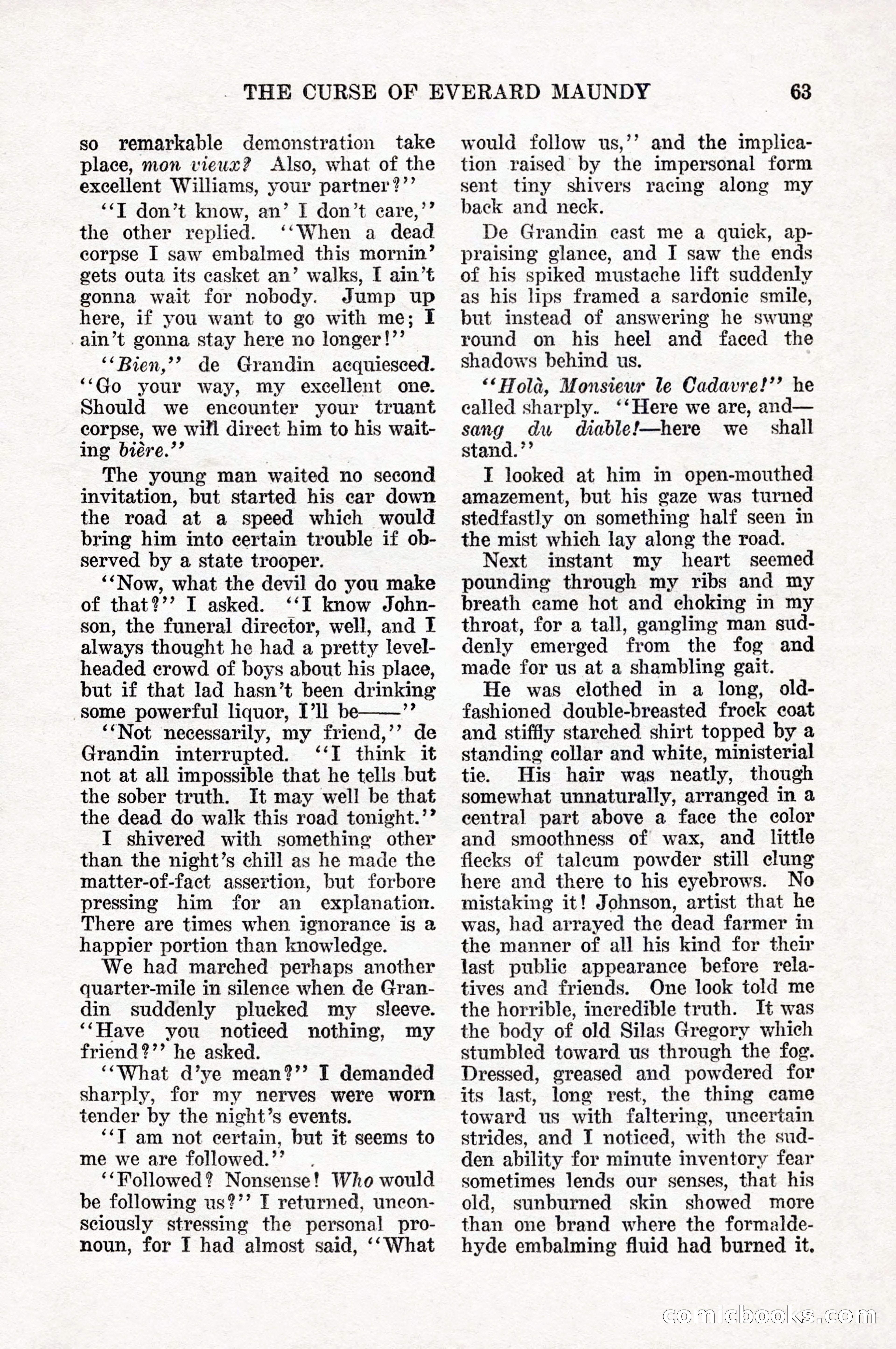 Weird Tales, Vol. 10, No. 1 — page 65 of 148