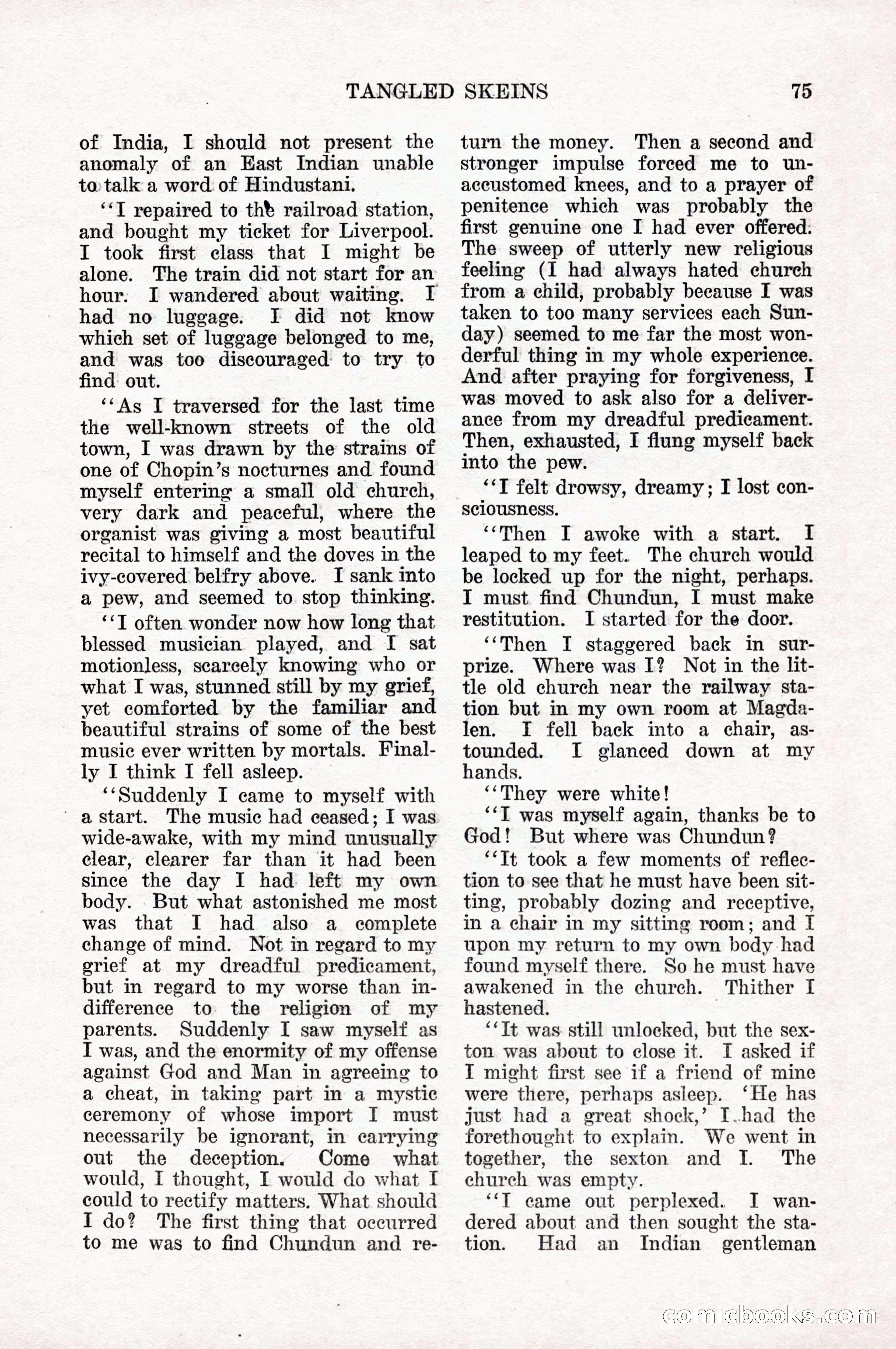 Weird Tales, Vol. 10, No. 1 — page 77 of 148