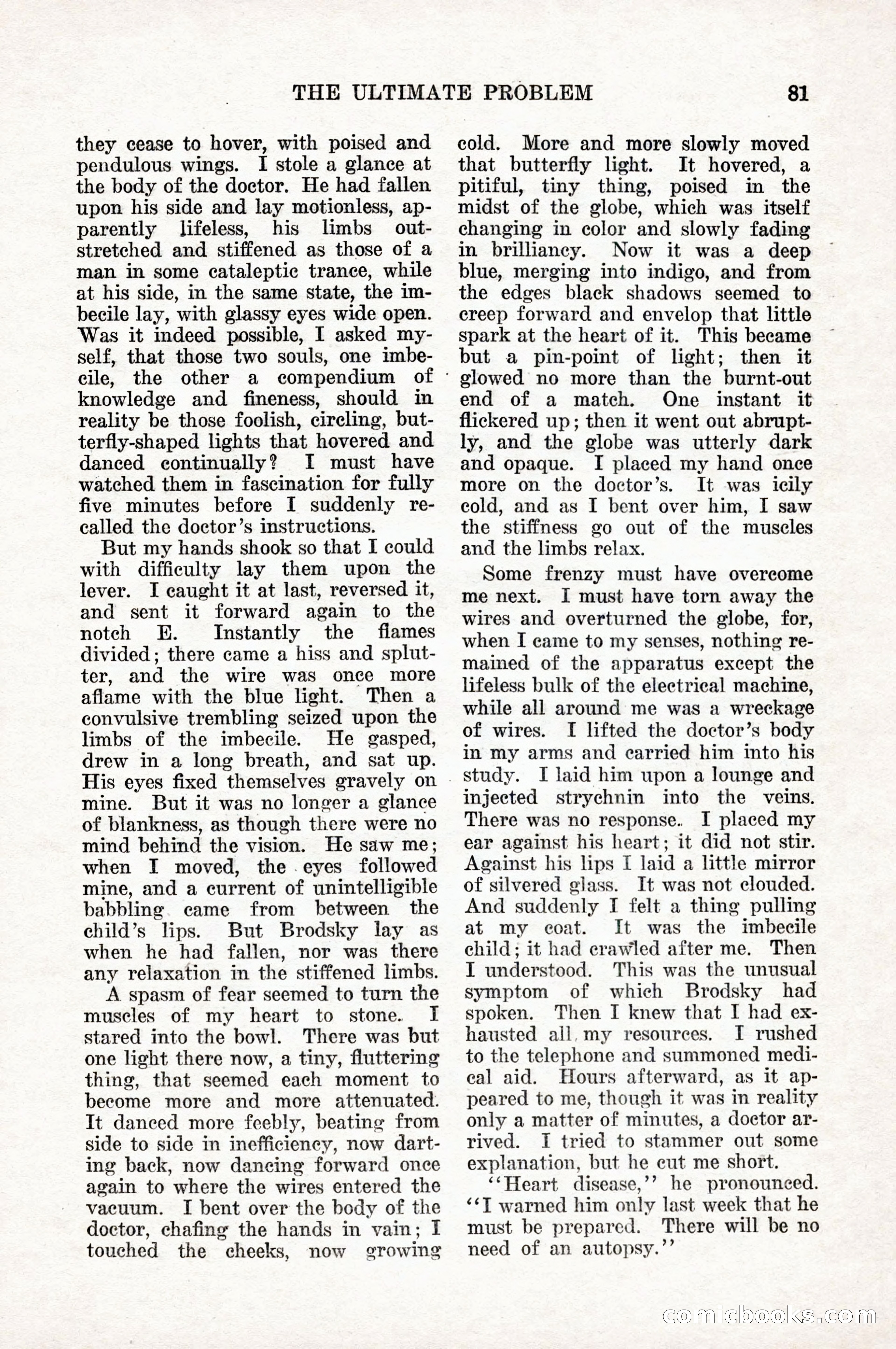 Weird Tales, Vol. 10, No. 1 — page 83 of 148