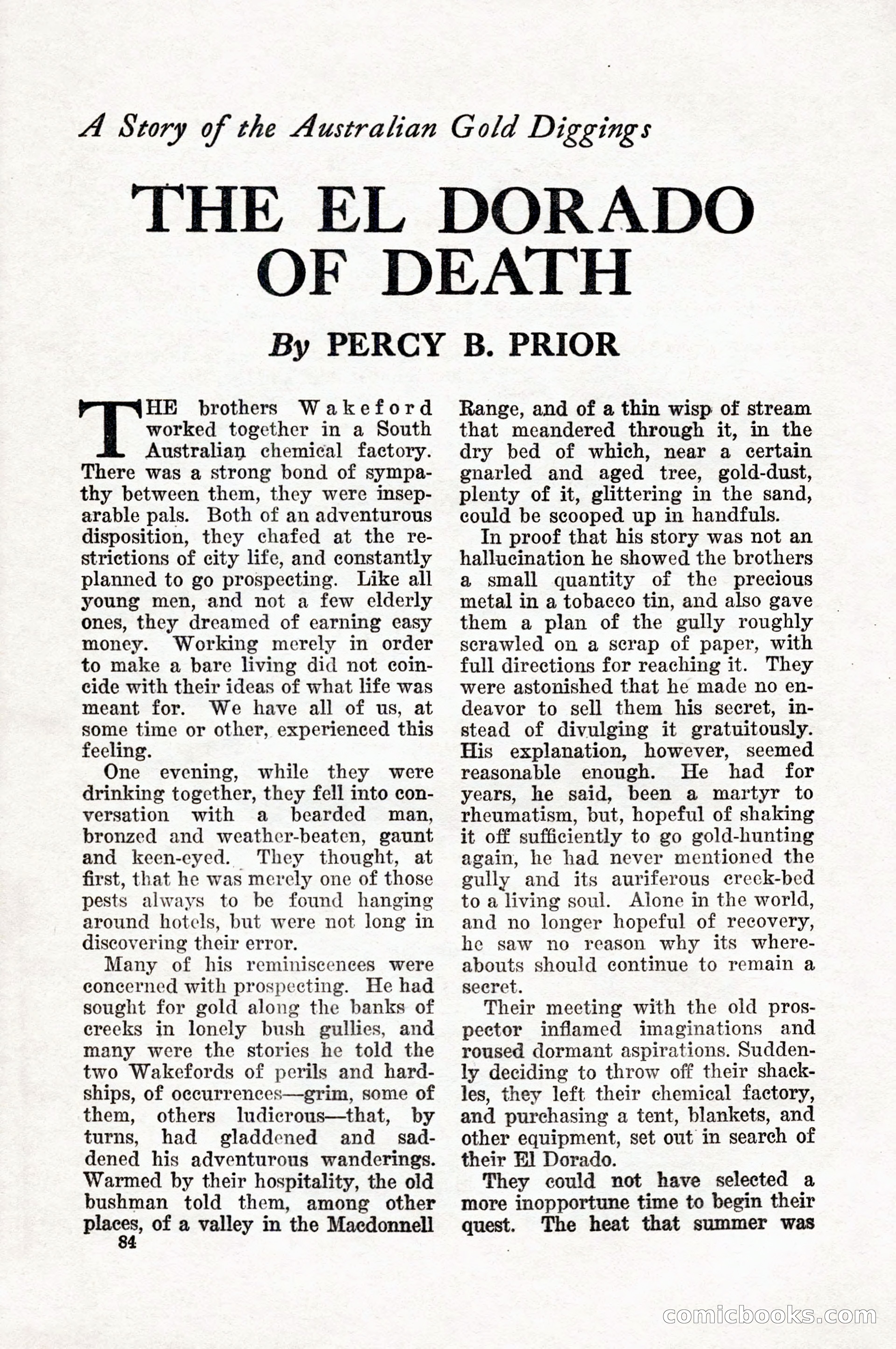 Weird Tales, Vol. 10, No. 1 — page 86 of 148