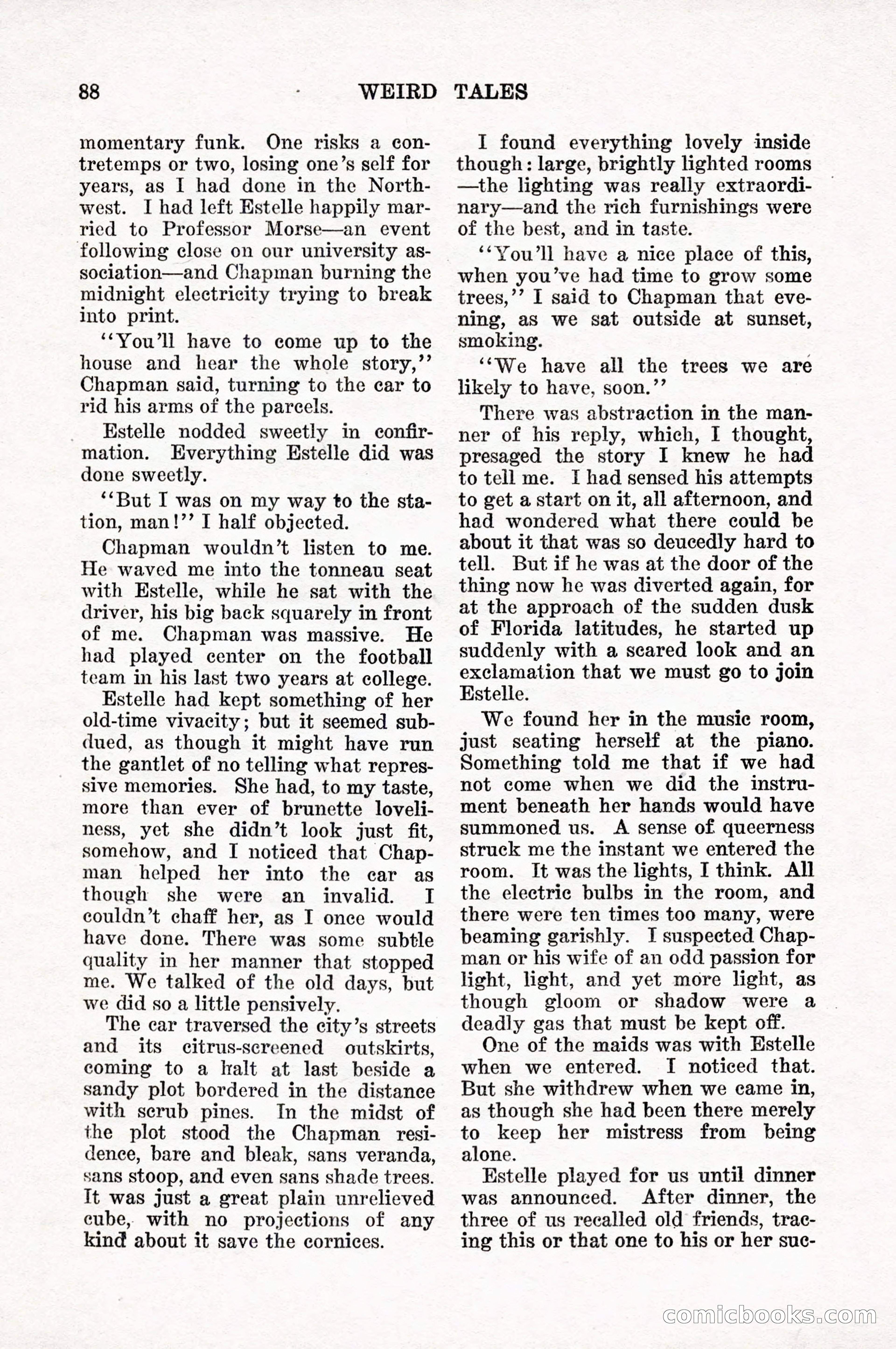 Weird Tales, Vol. 10, No. 1 — page 90 of 148