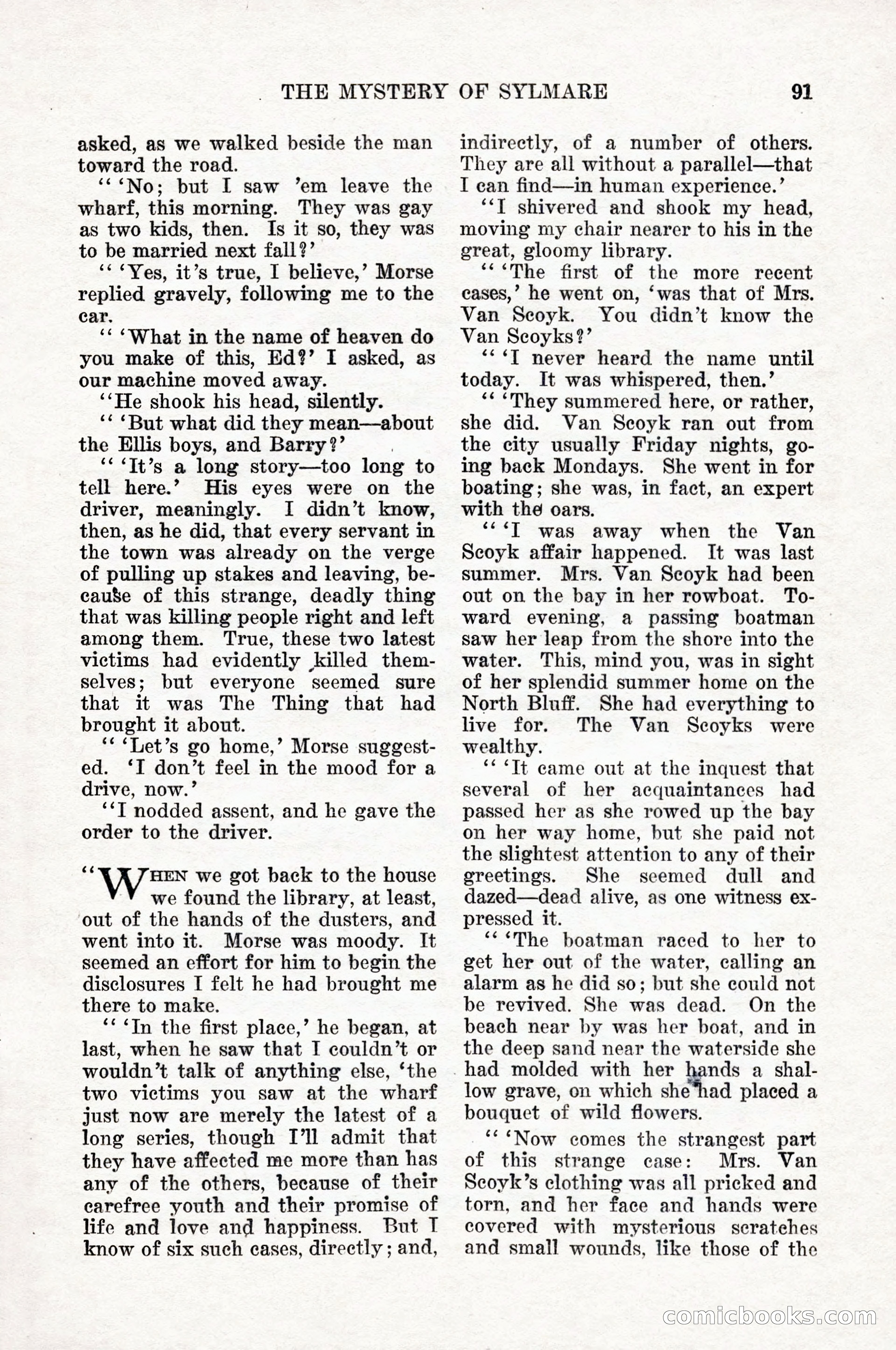 Weird Tales, Vol. 10, No. 1 — page 93 of 148