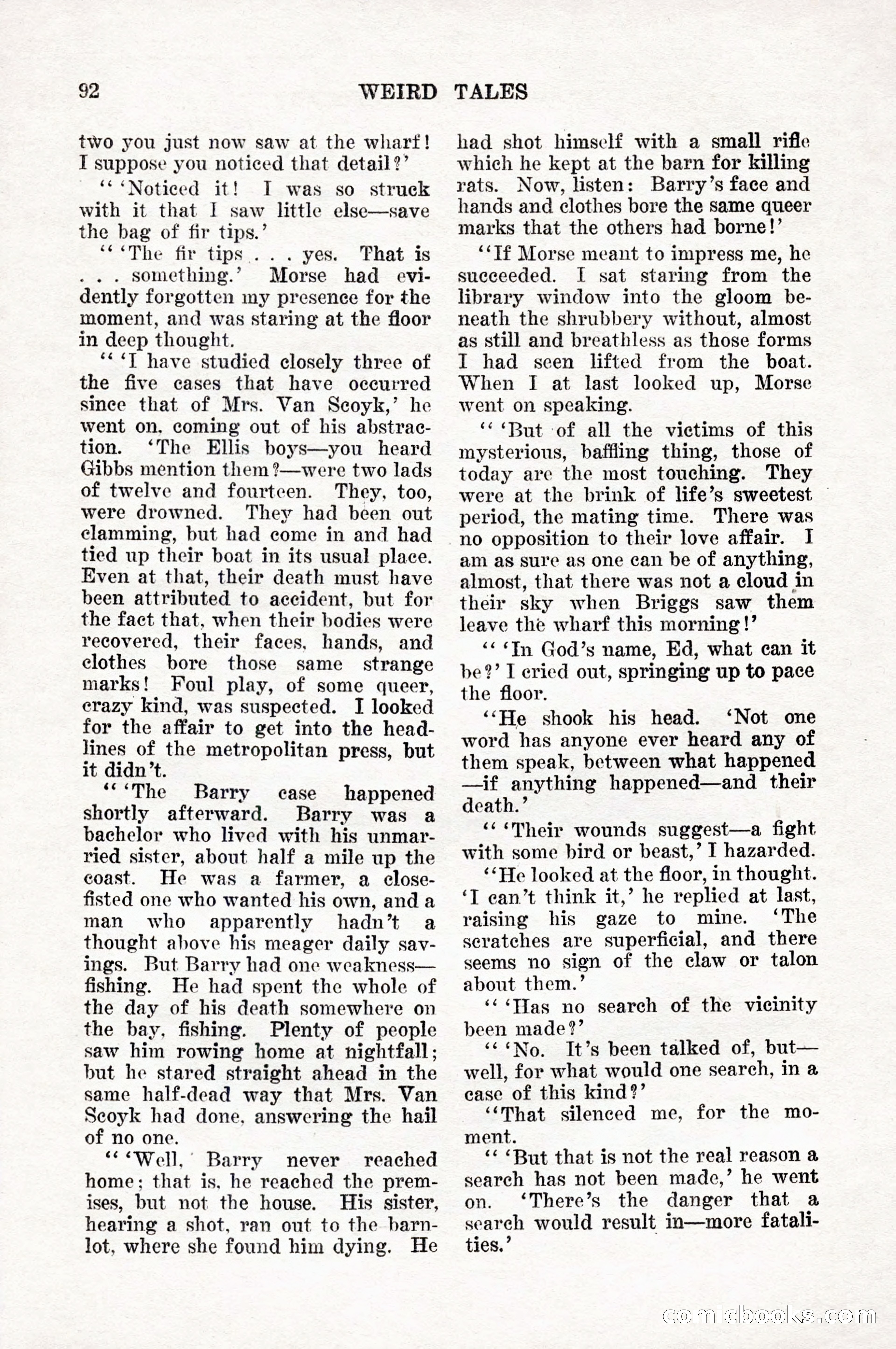 Weird Tales, Vol. 10, No. 1 — page 94 of 148