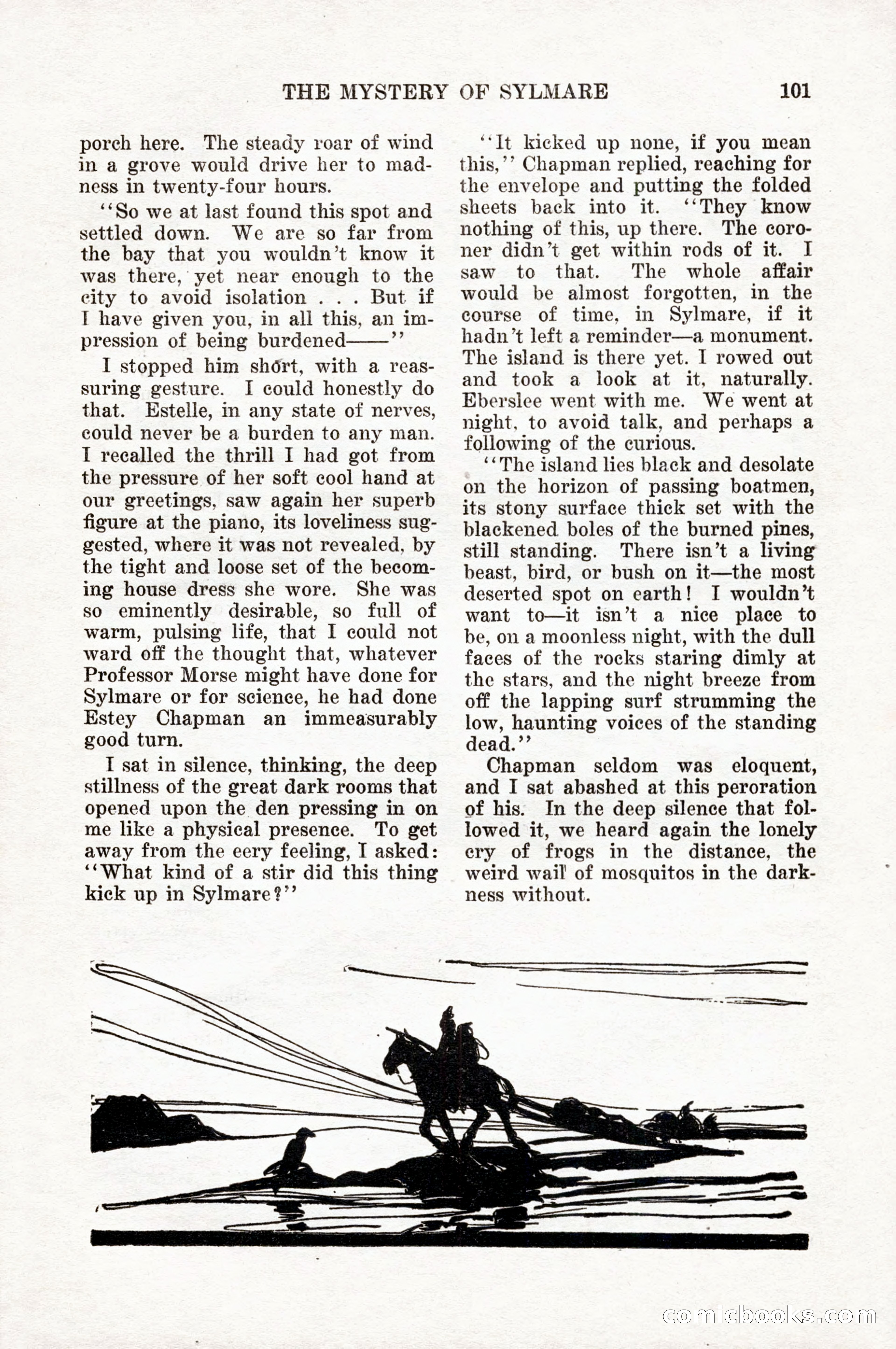 Weird Tales, Vol. 10, No. 1 — page 103 of 148