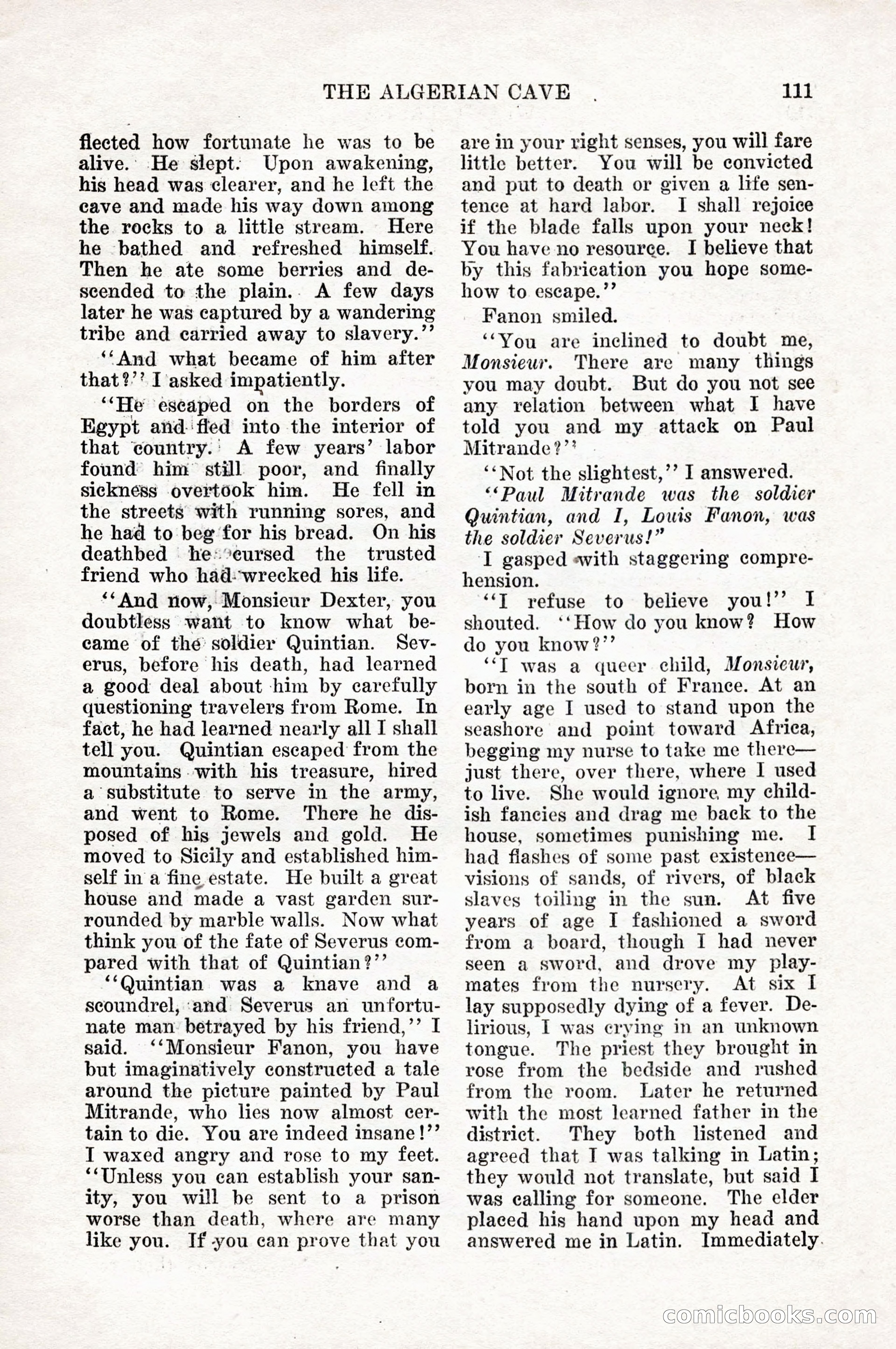 Weird Tales, Vol. 10, No. 1 — page 113 of 148