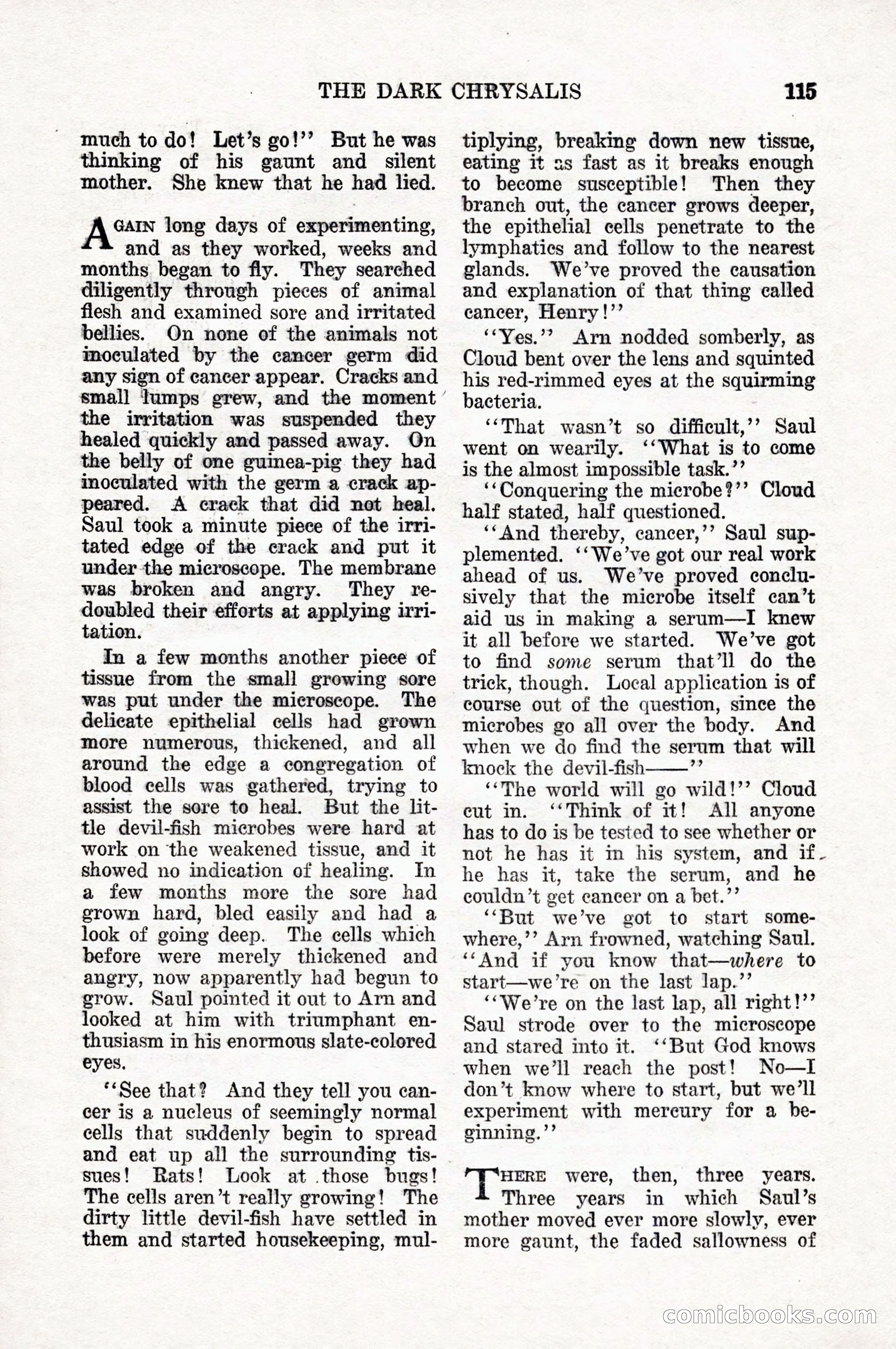 Weird Tales, Vol. 10, No. 1 — page 117 of 148
