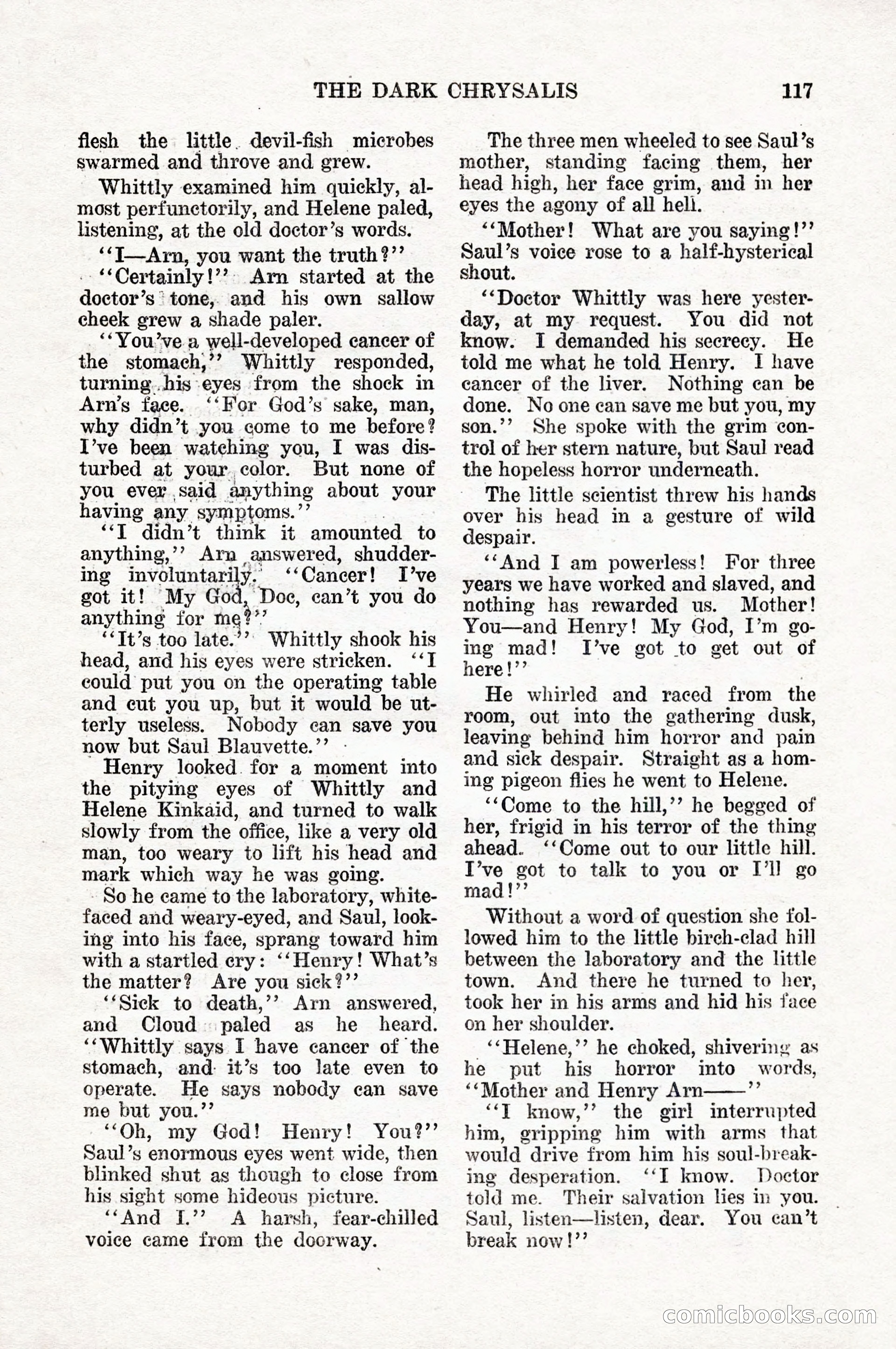 Weird Tales, Vol. 10, No. 1 — page 119 of 148