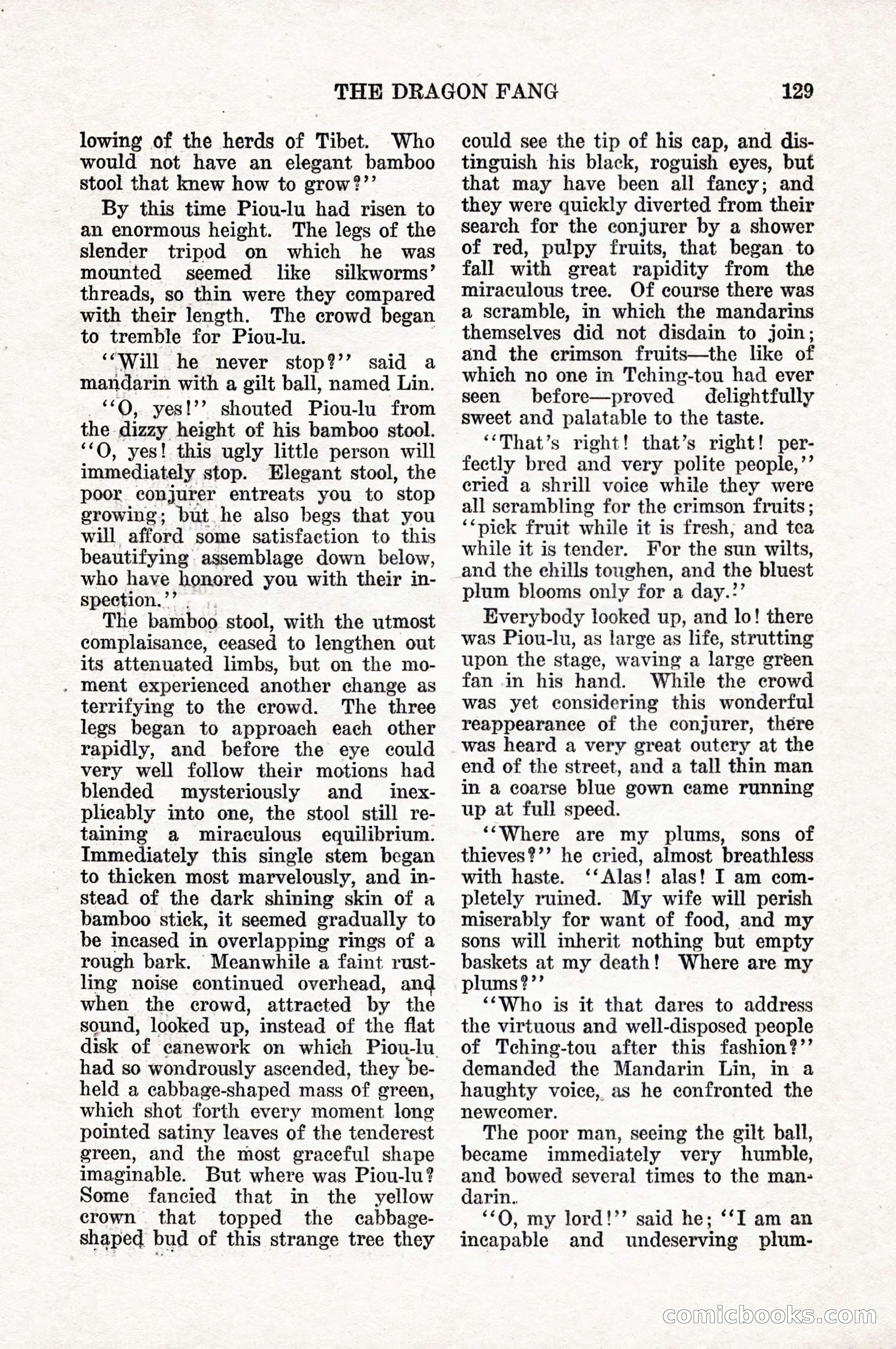 Weird Tales, Vol. 10, No. 1 — page 131 of 148
