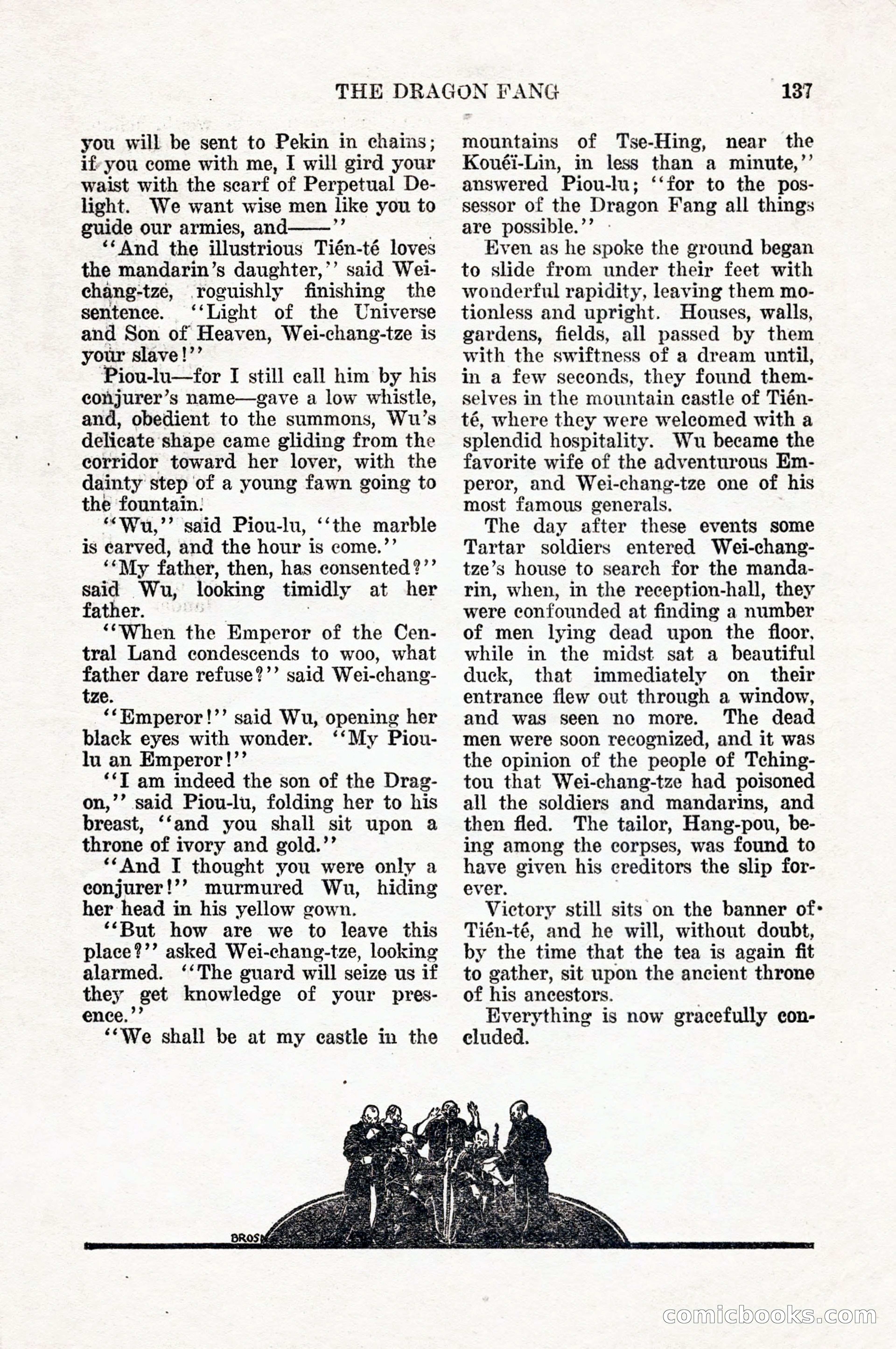 Weird Tales, Vol. 10, No. 1 — page 139 of 148