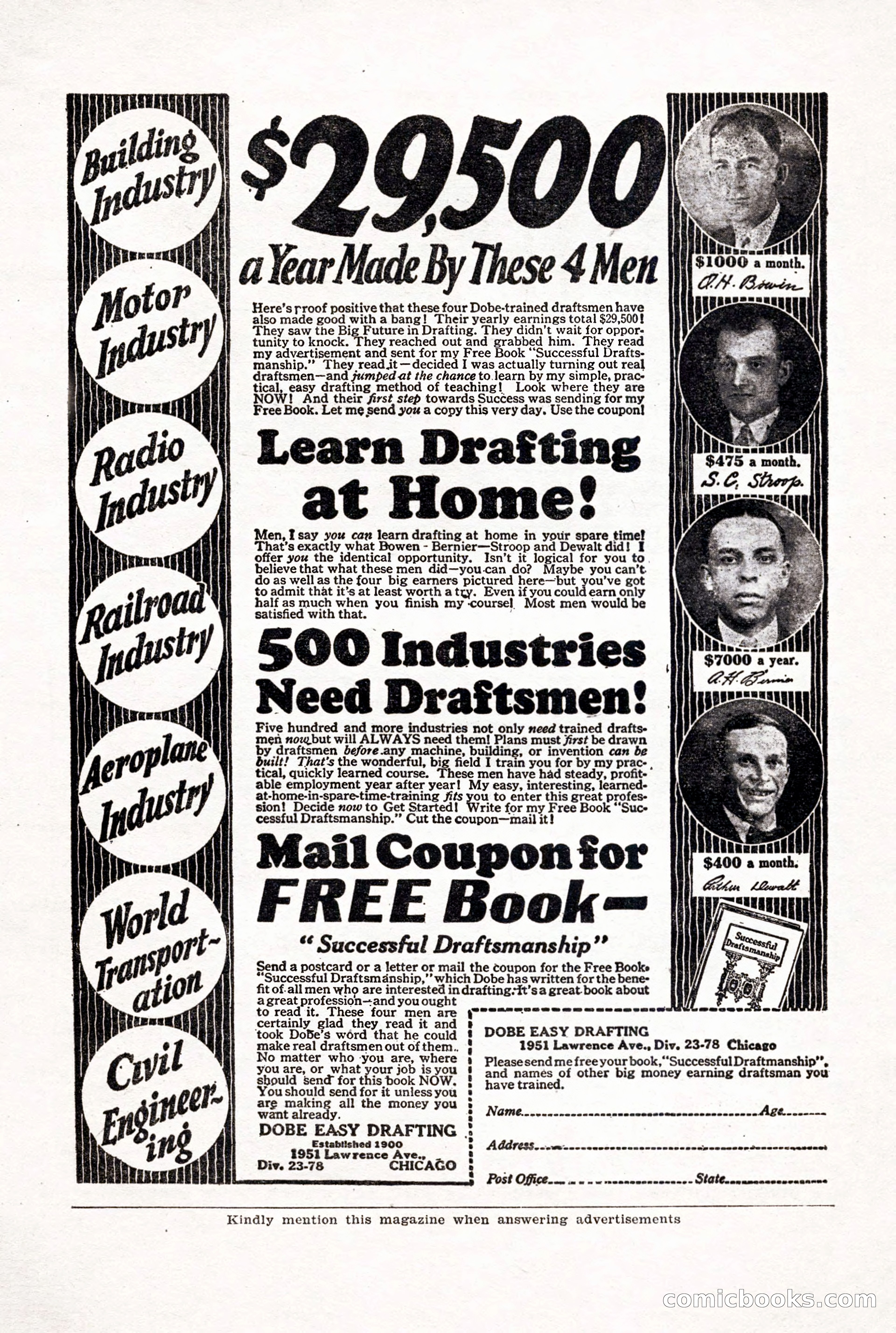 Weird Tales, Vol. X, No. 5 — page 7 of 148