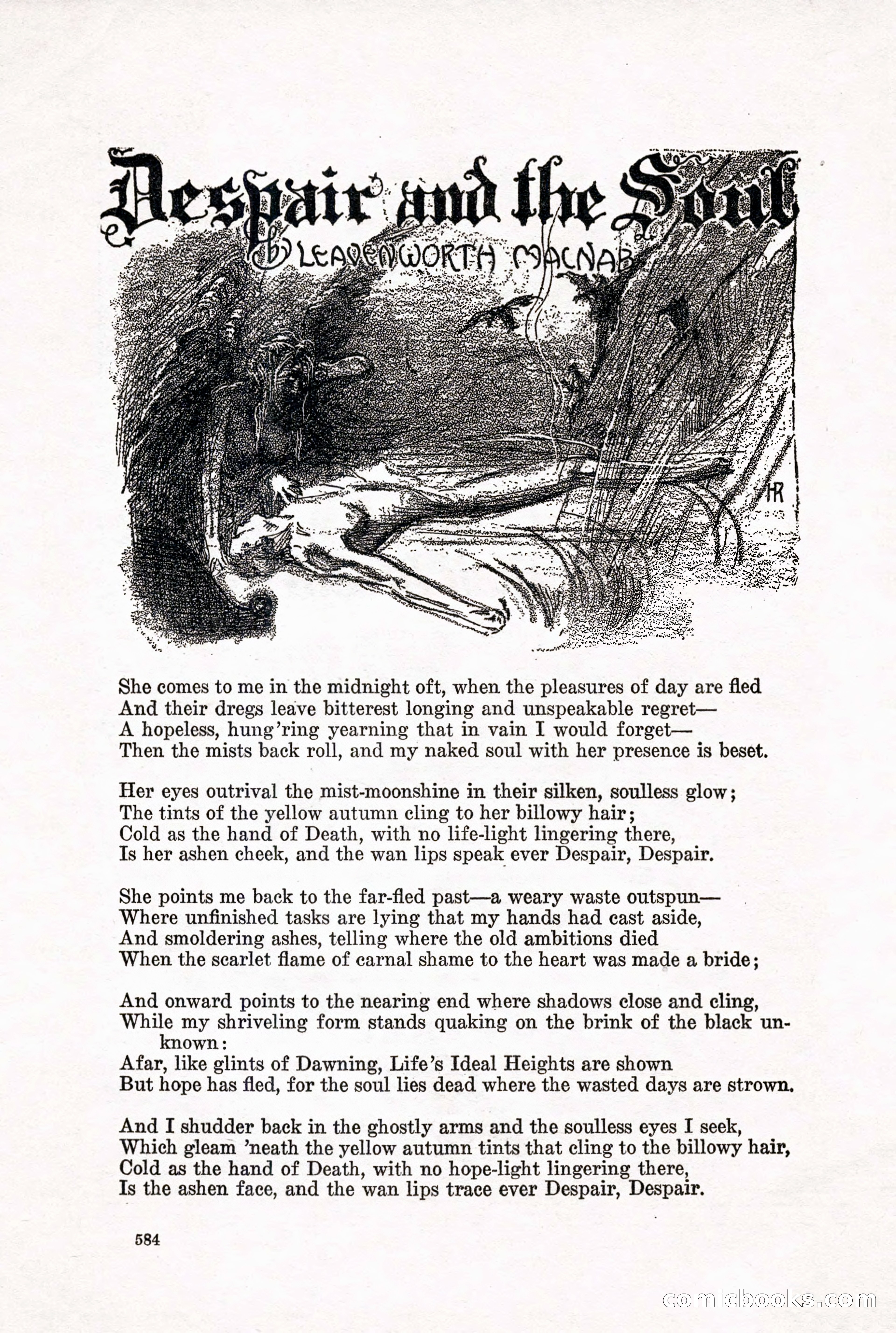 Weird Tales, Vol. X, No. 5 — page 10 of 148