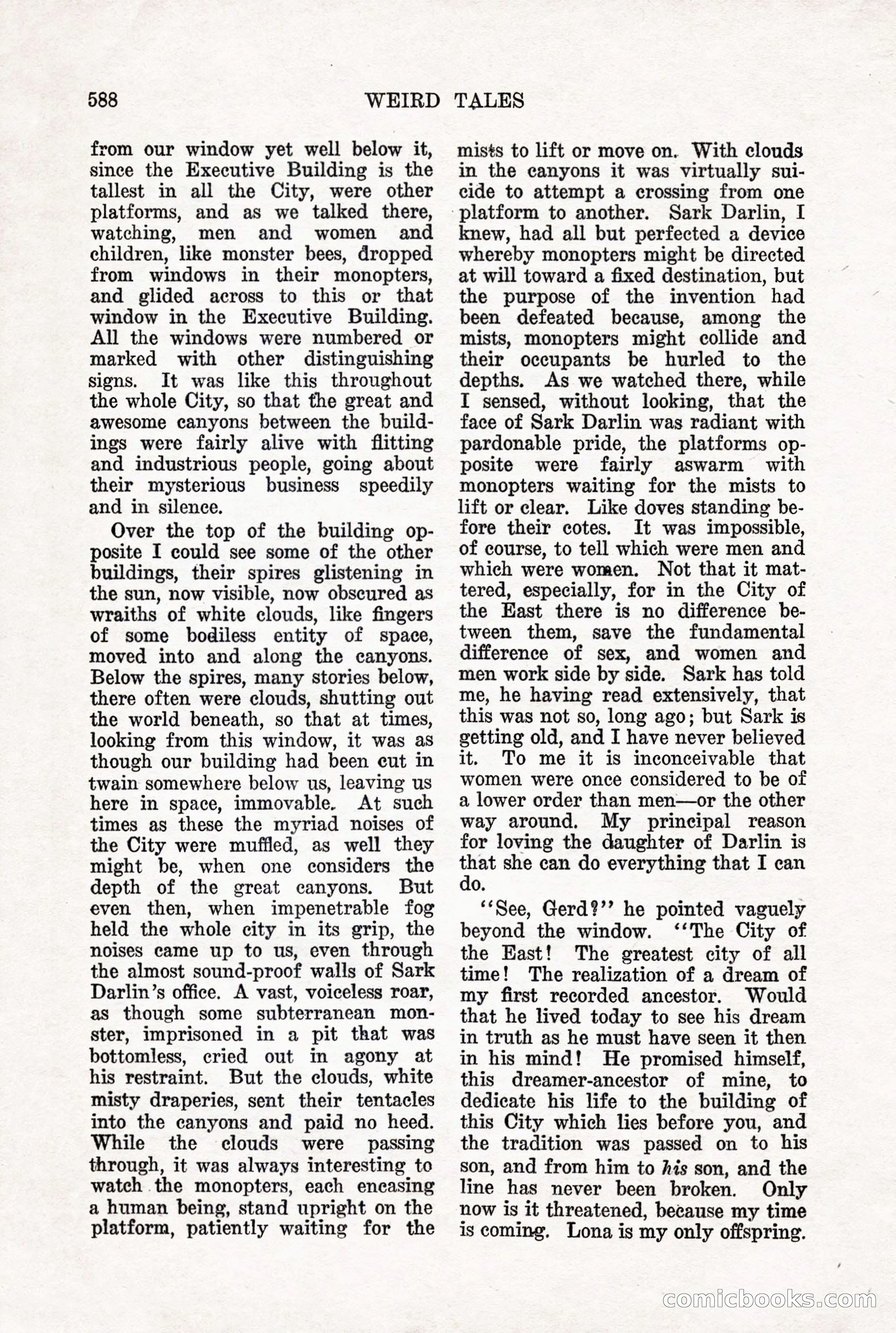 Weird Tales, Vol. X, No. 5 — page 14 of 148