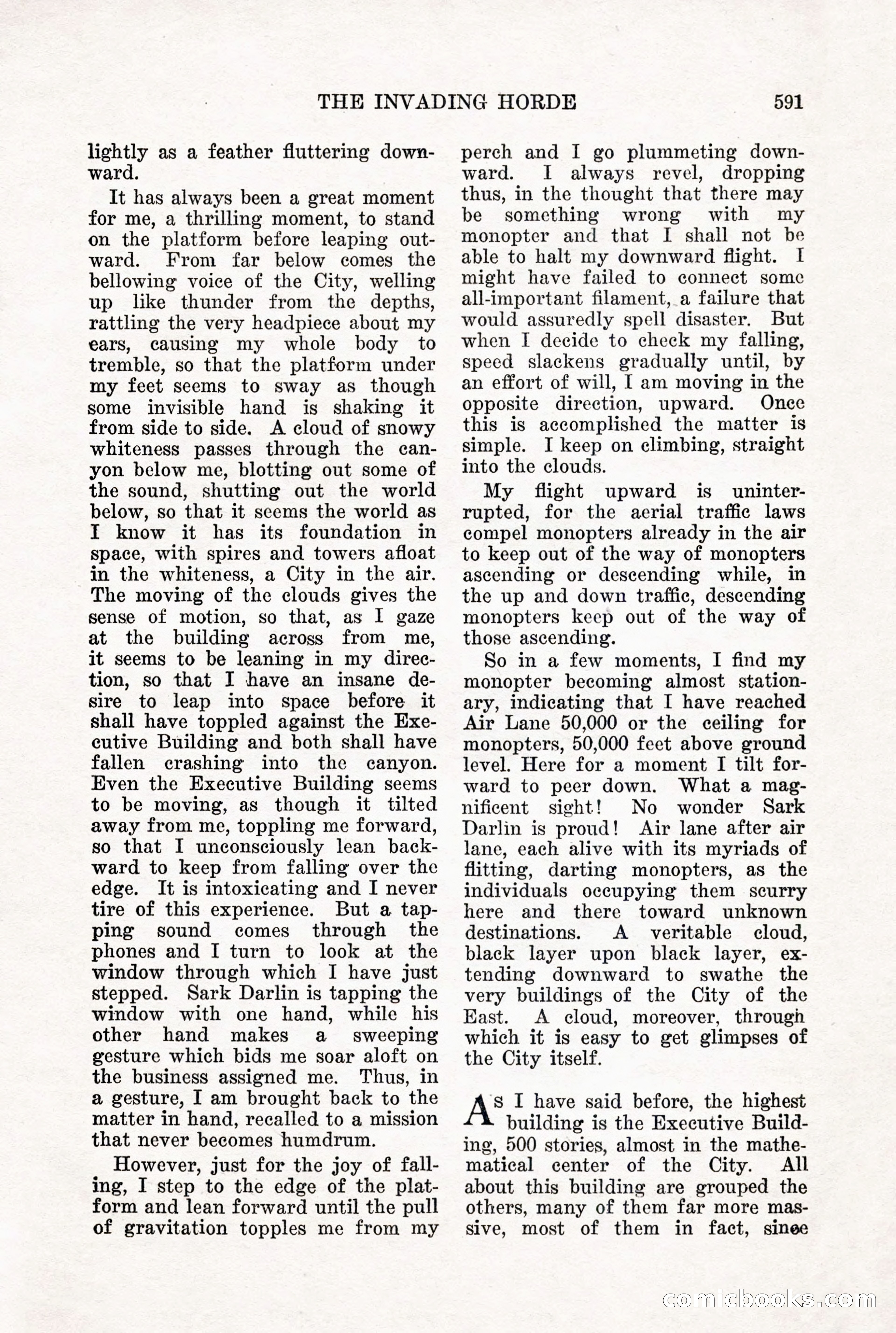Weird Tales, Vol. X, No. 5 — page 17 of 148