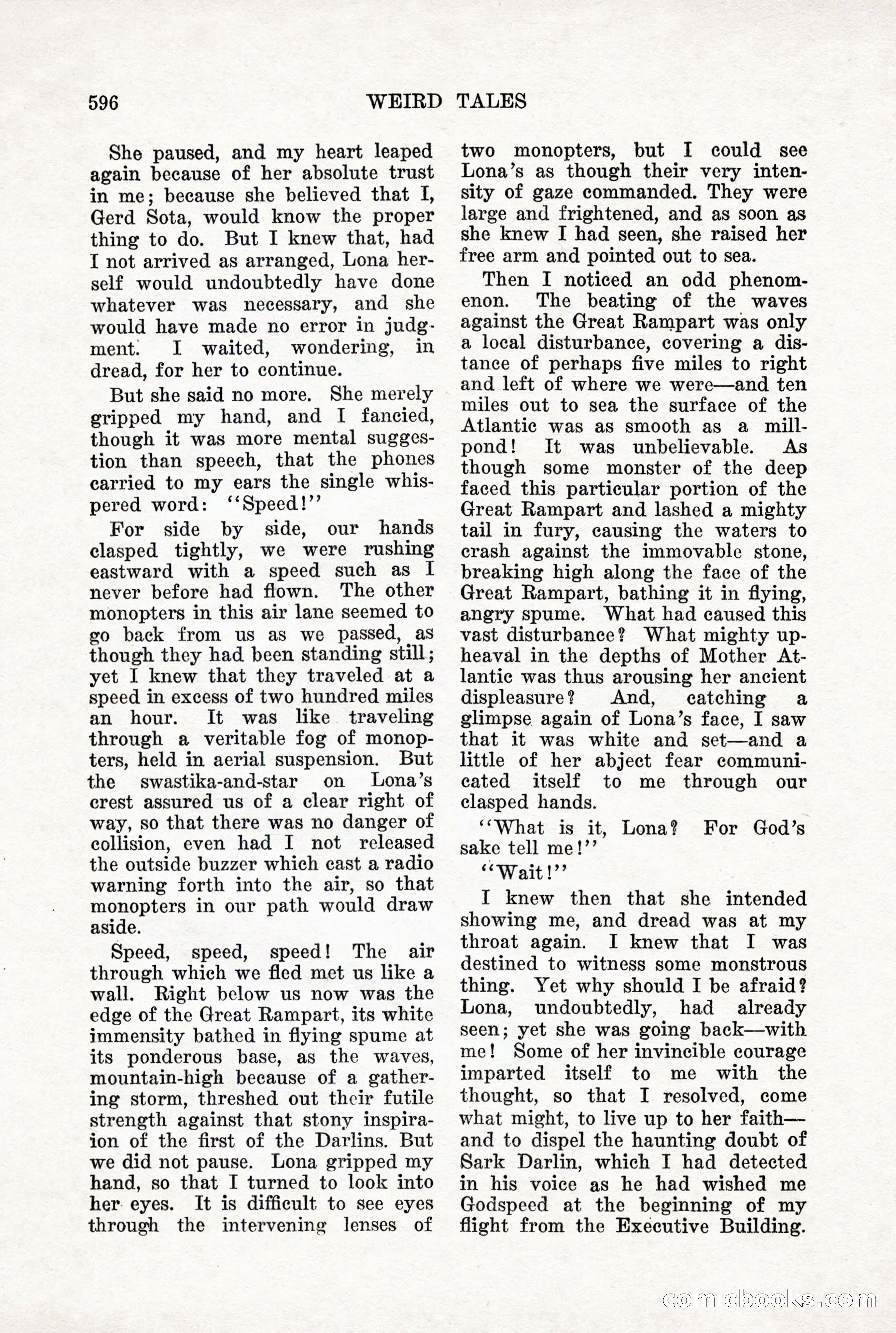 Weird Tales, Vol. X, No. 5 — page 22 of 148