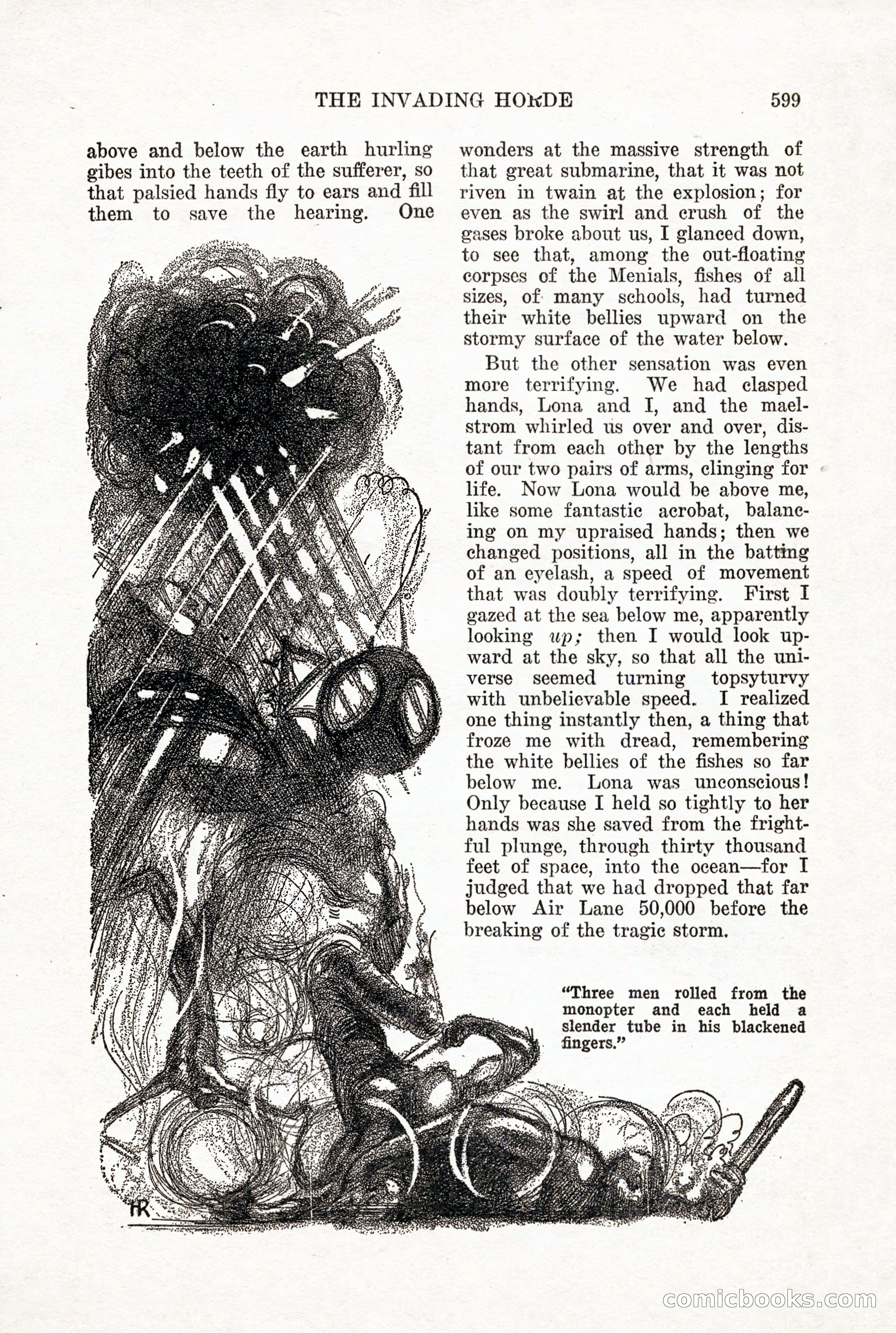 Weird Tales, Vol. X, No. 5 — page 25 of 148