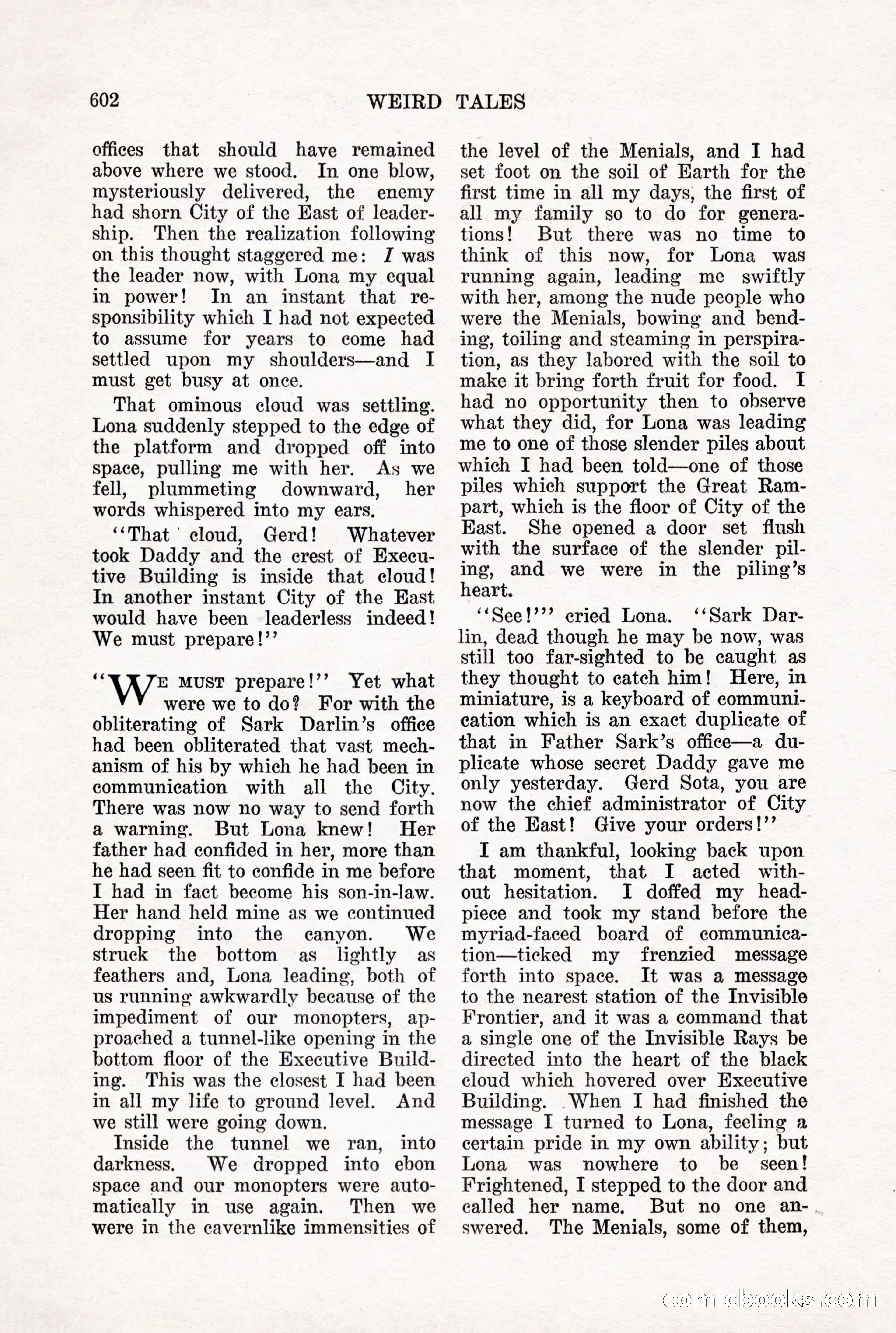 Weird Tales, Vol. X, No. 5 — page 28 of 148