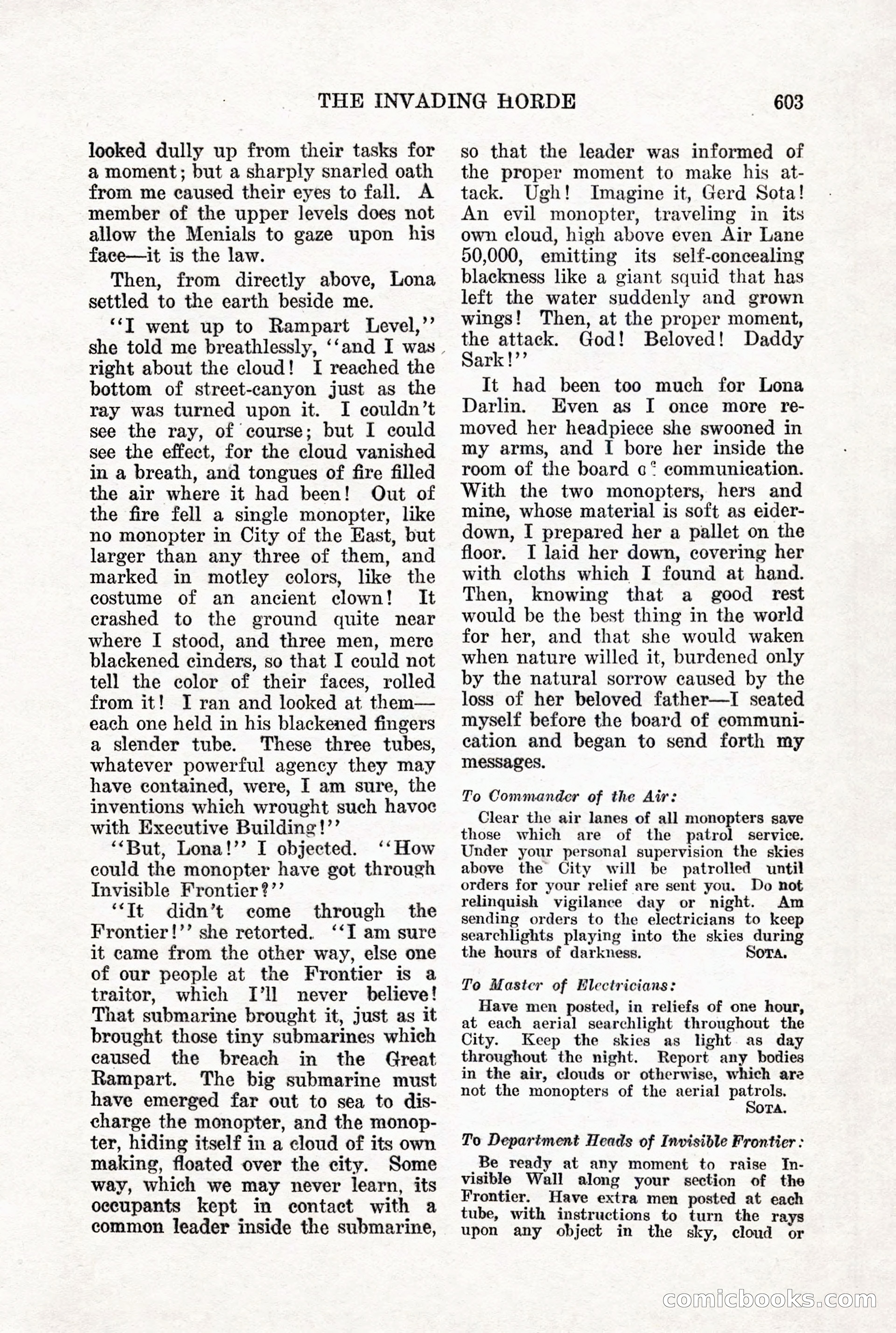 Weird Tales, Vol. X, No. 5 — page 29 of 148