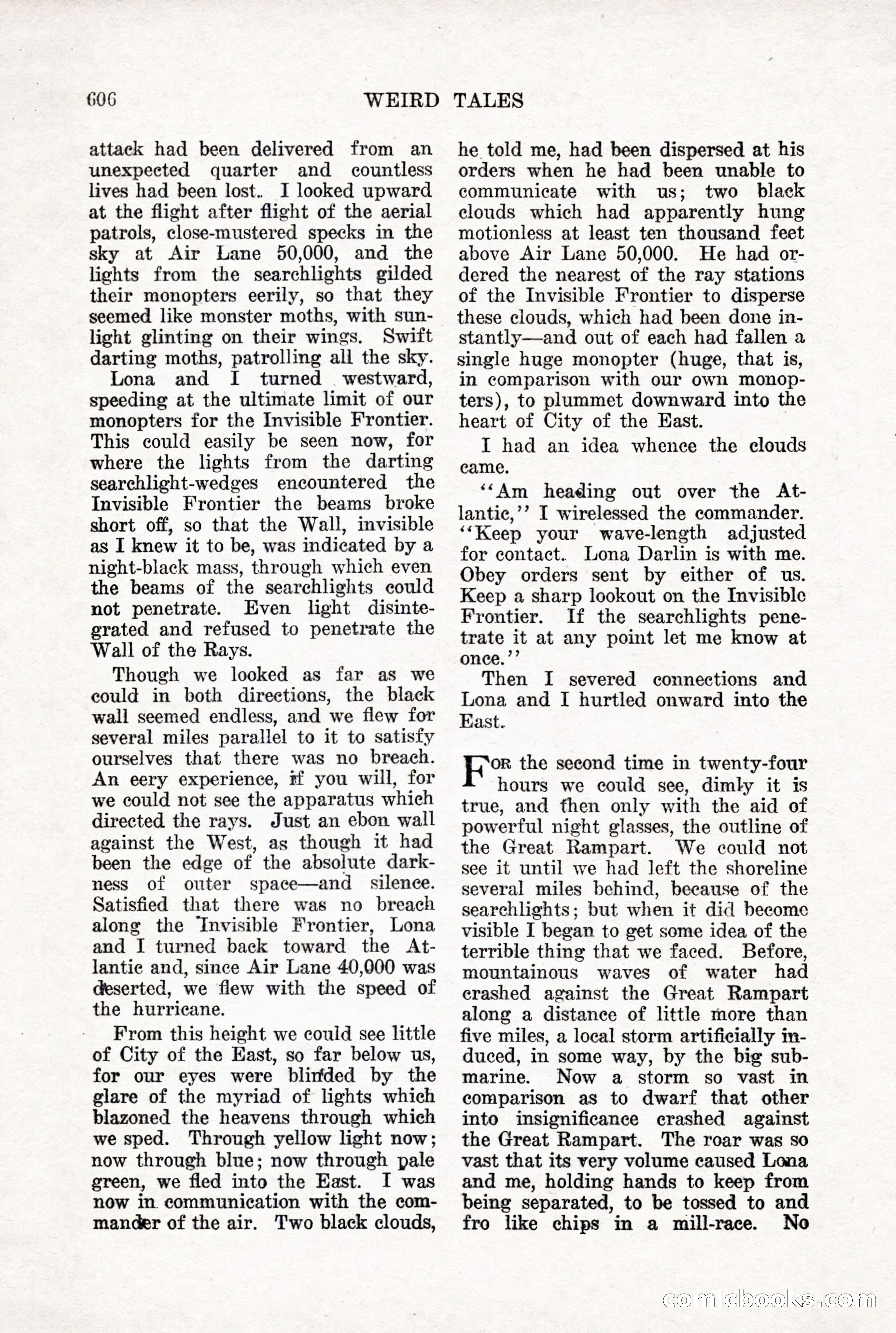 Weird Tales, Vol. X, No. 5 — page 32 of 148