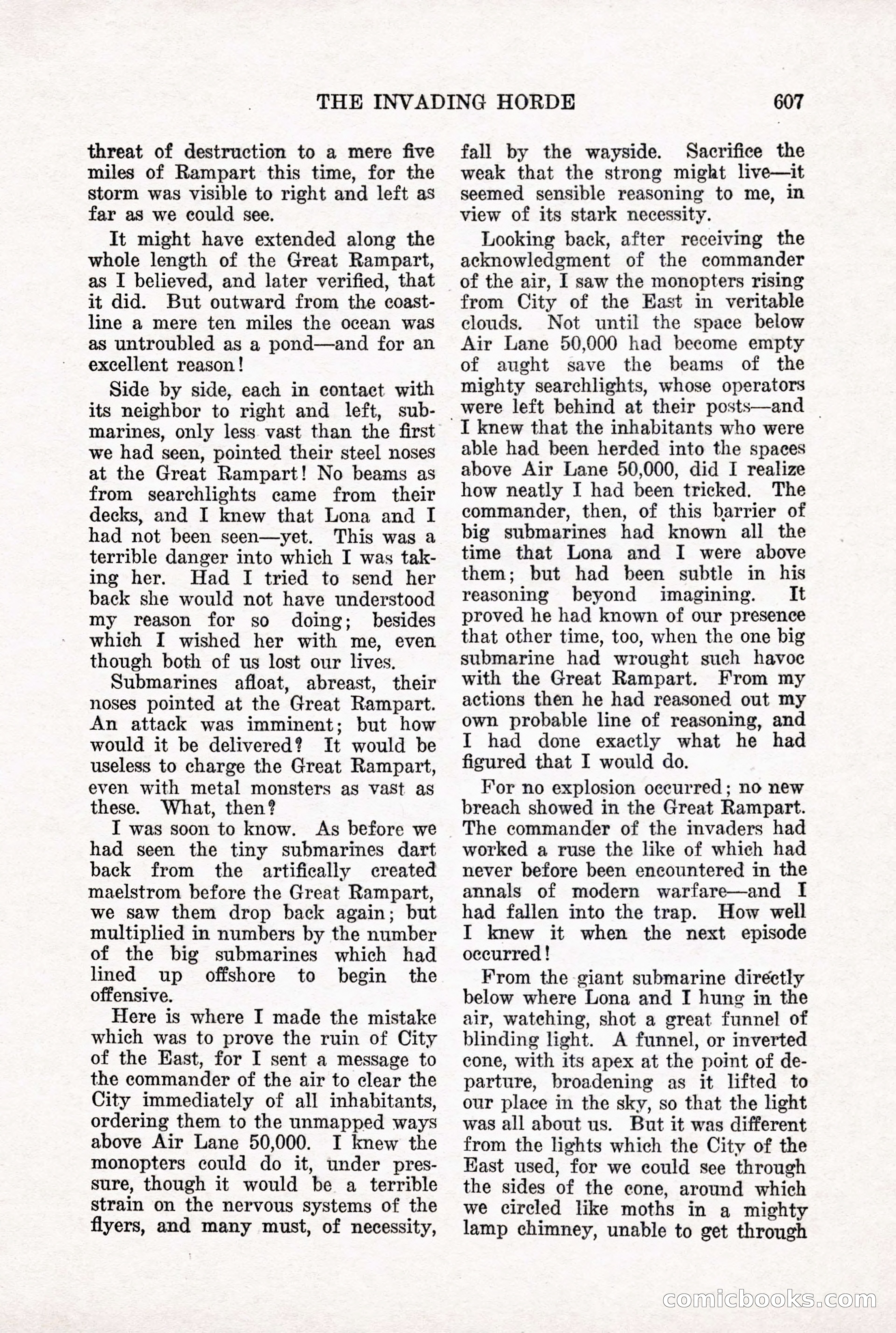 Weird Tales, Vol. X, No. 5 — page 33 of 148