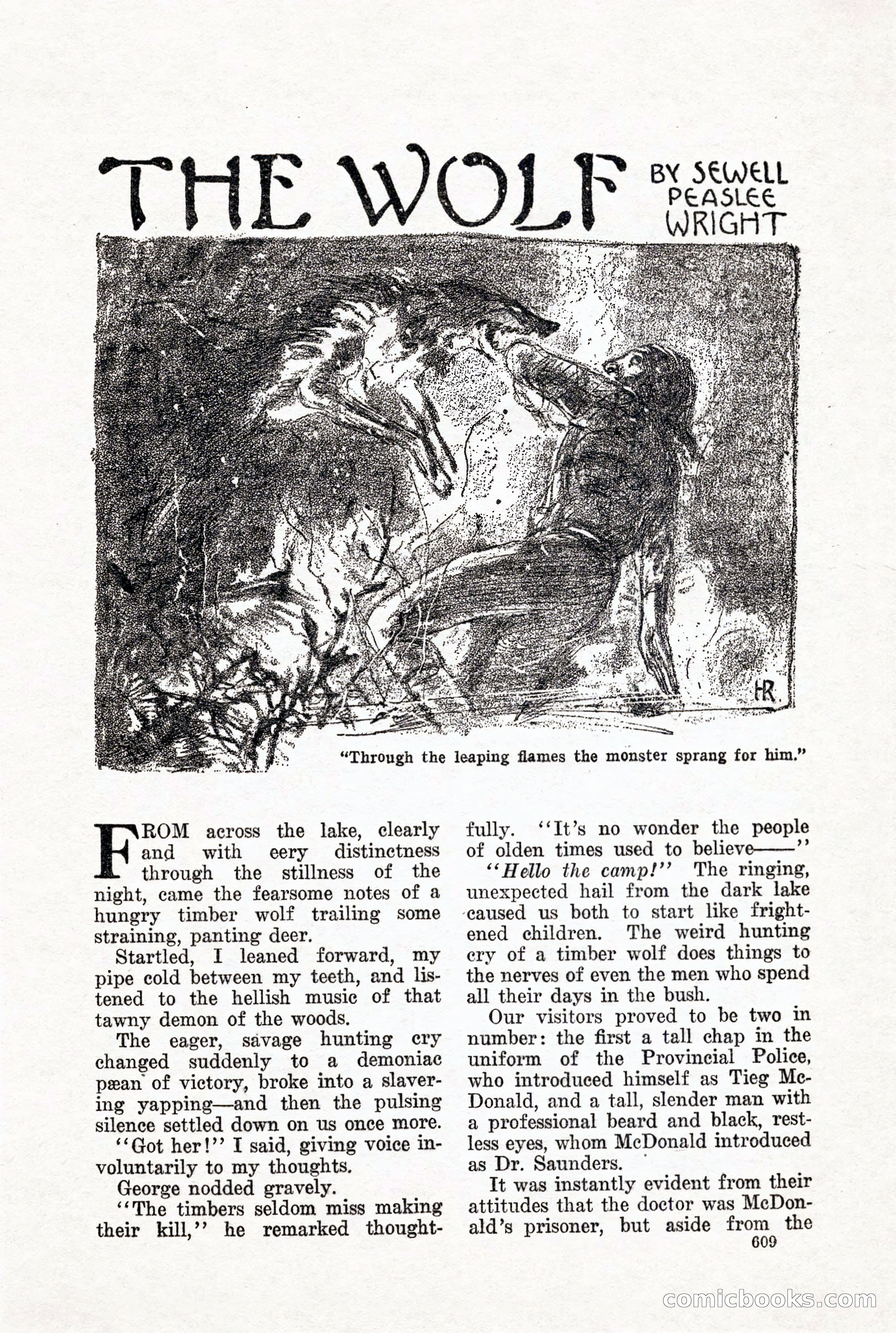 Weird Tales, Vol. X, No. 5 — page 35 of 148