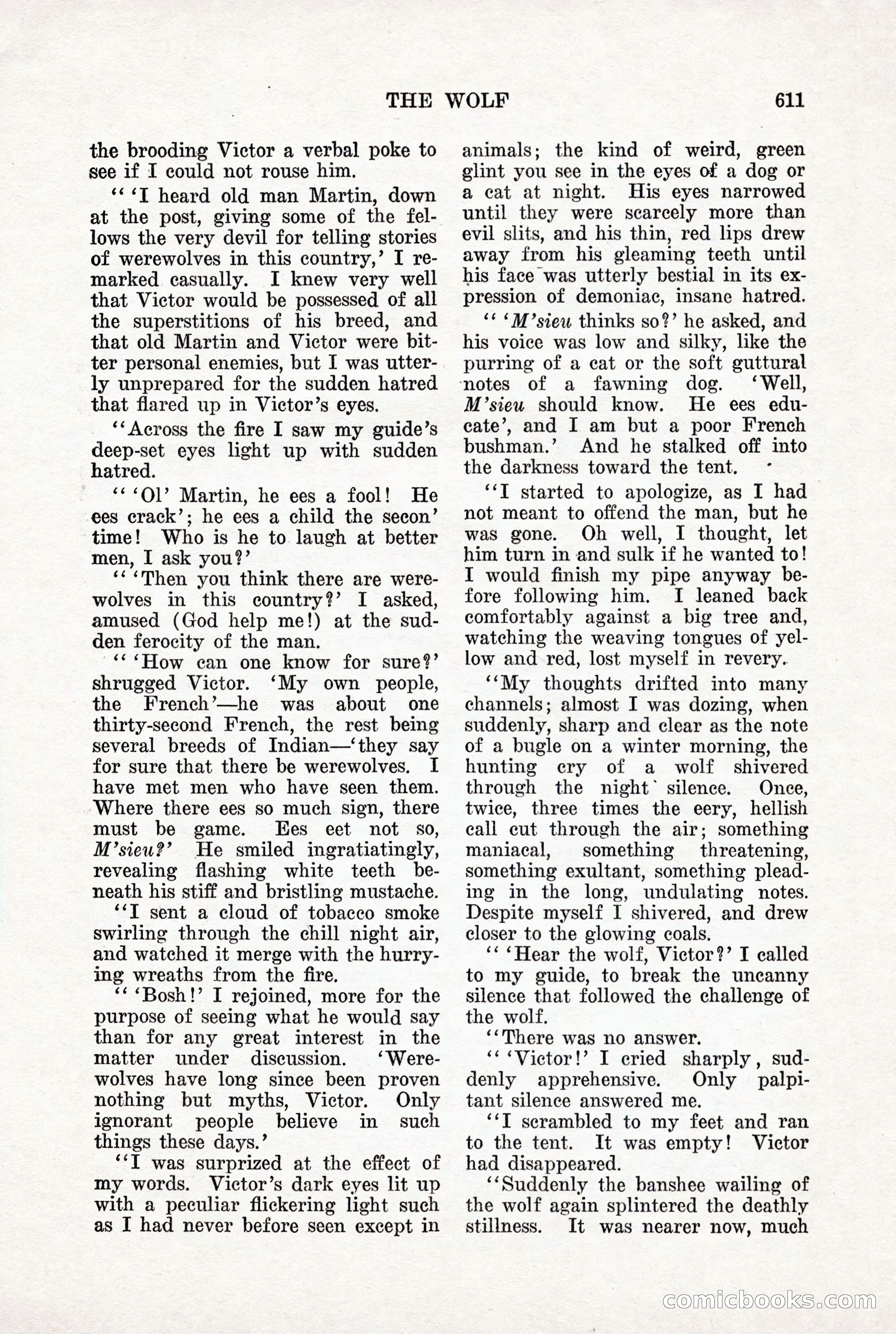 Weird Tales, Vol. X, No. 5 — page 37 of 148