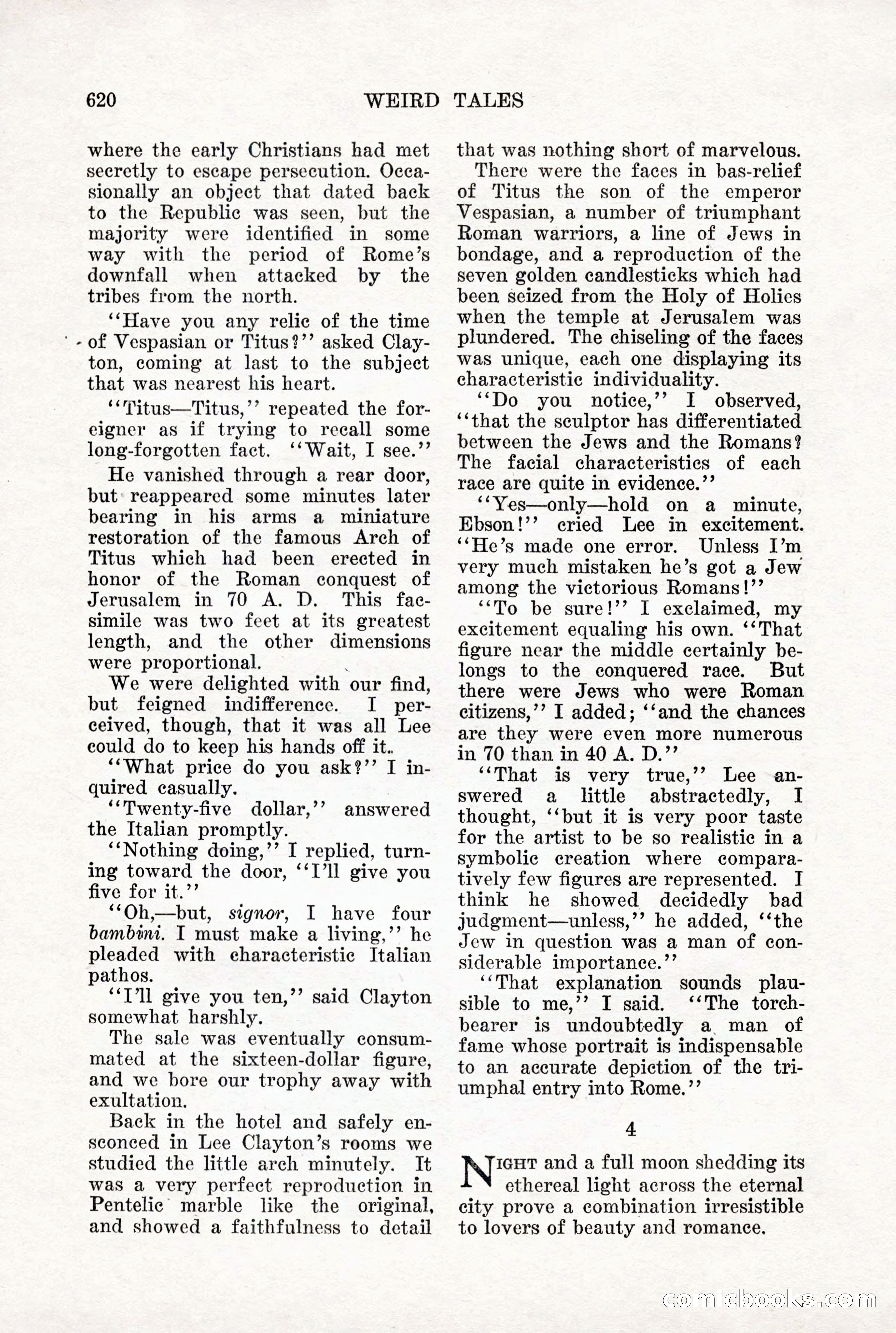 Weird Tales, Vol. X, No. 5 — page 46 of 148