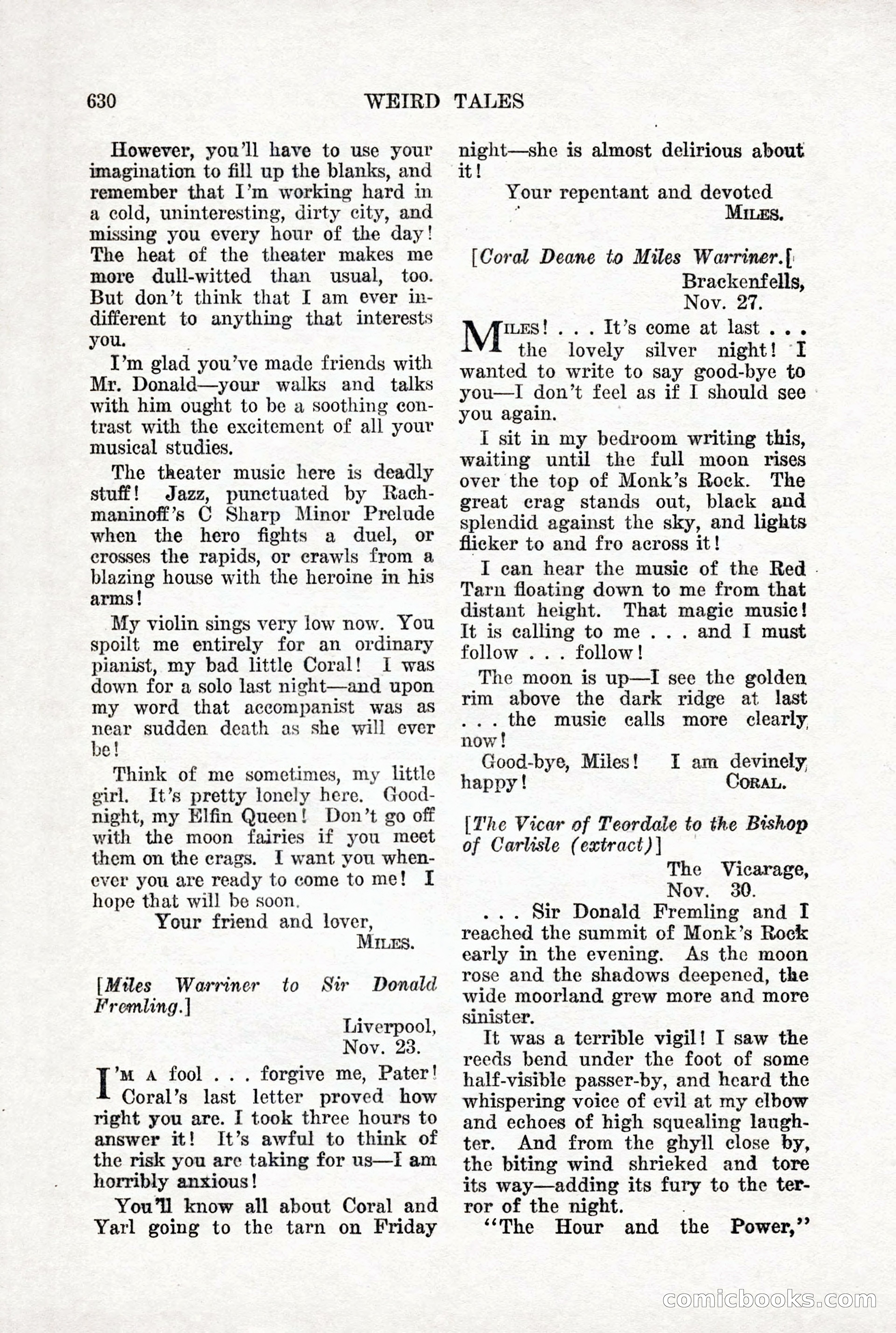Weird Tales, Vol. X, No. 5 — page 56 of 148