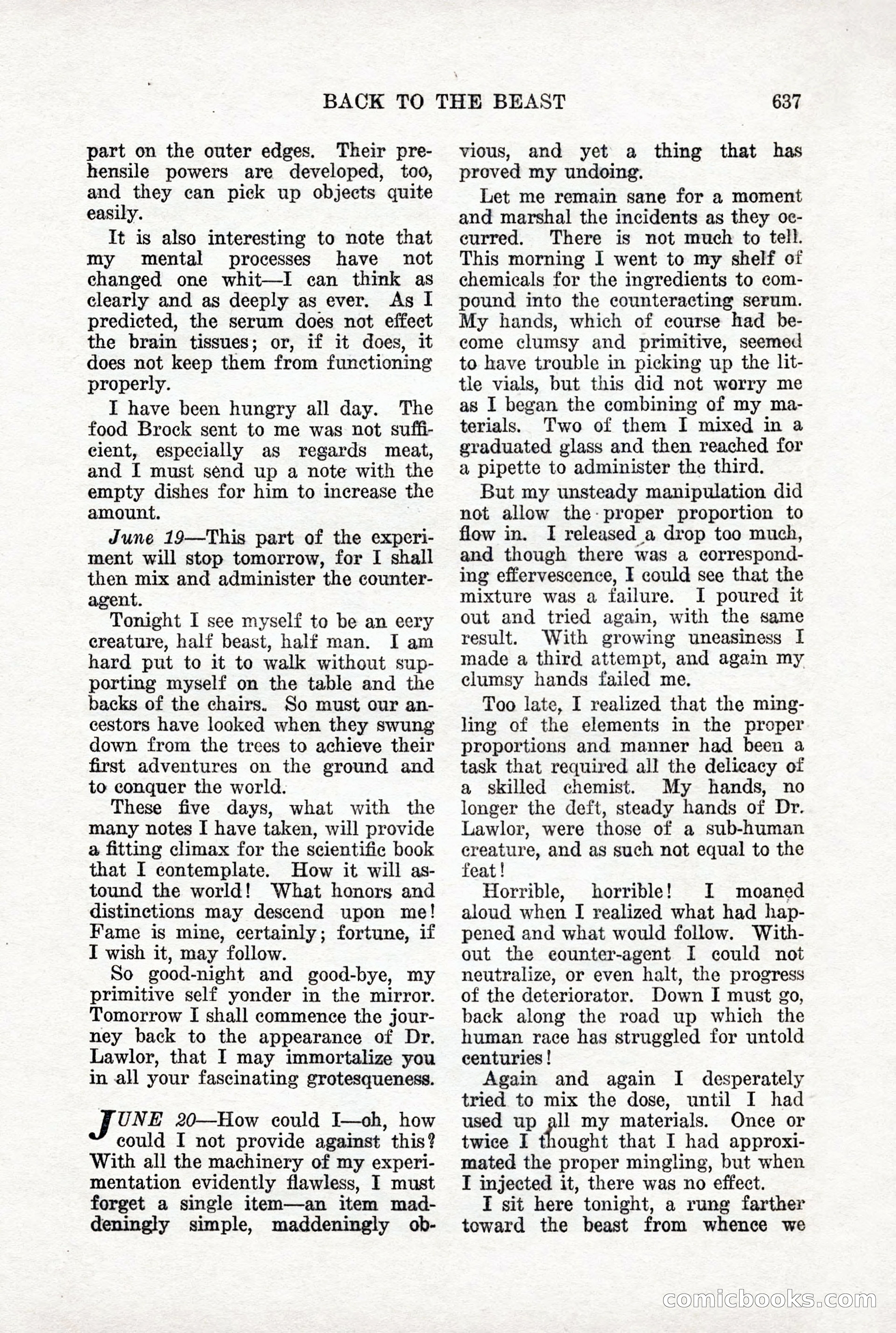 Weird Tales, Vol. X, No. 5 — page 63 of 148