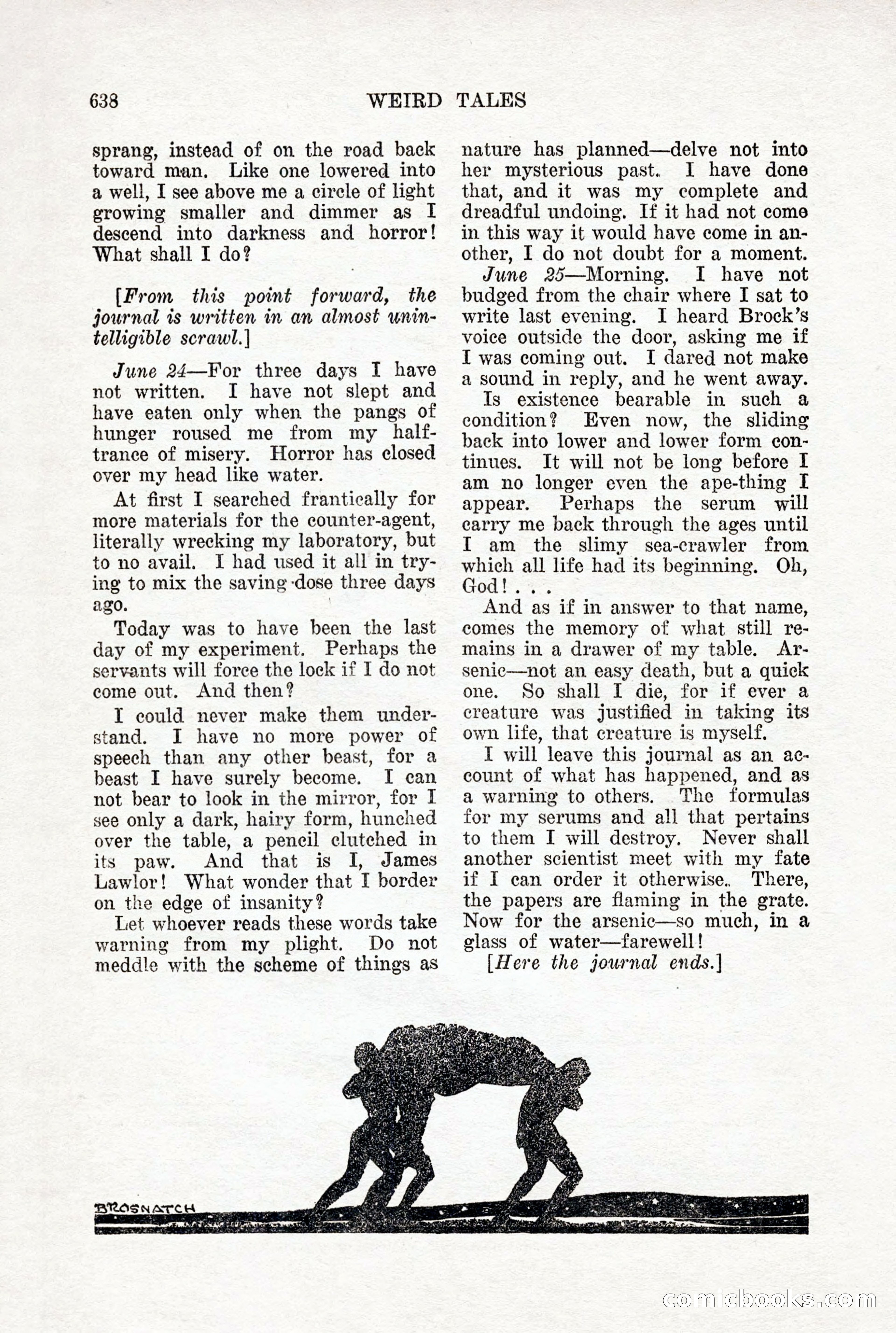 Weird Tales, Vol. X, No. 5 — page 64 of 148
