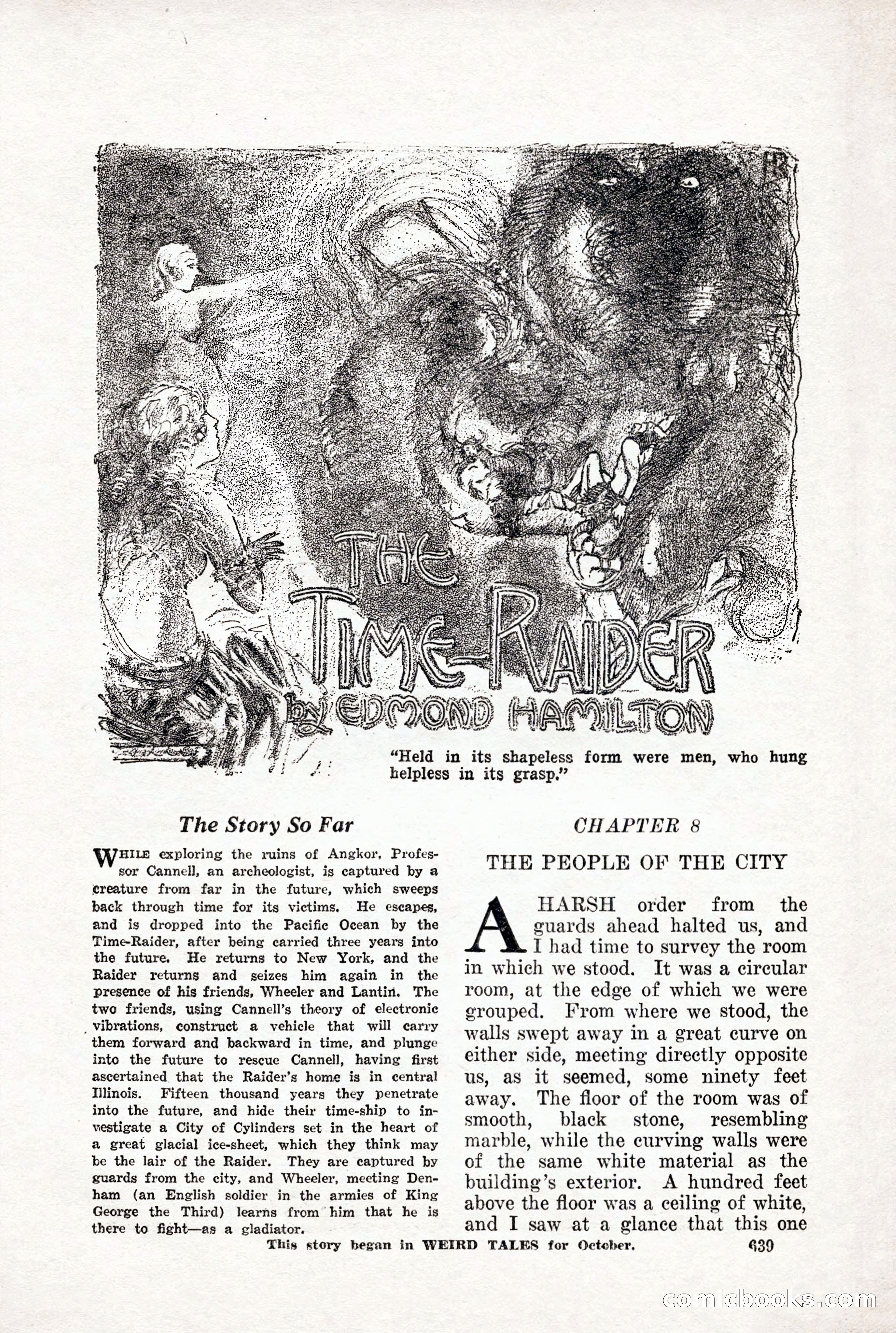 Weird Tales, Vol. X, No. 5 — page 65 of 148