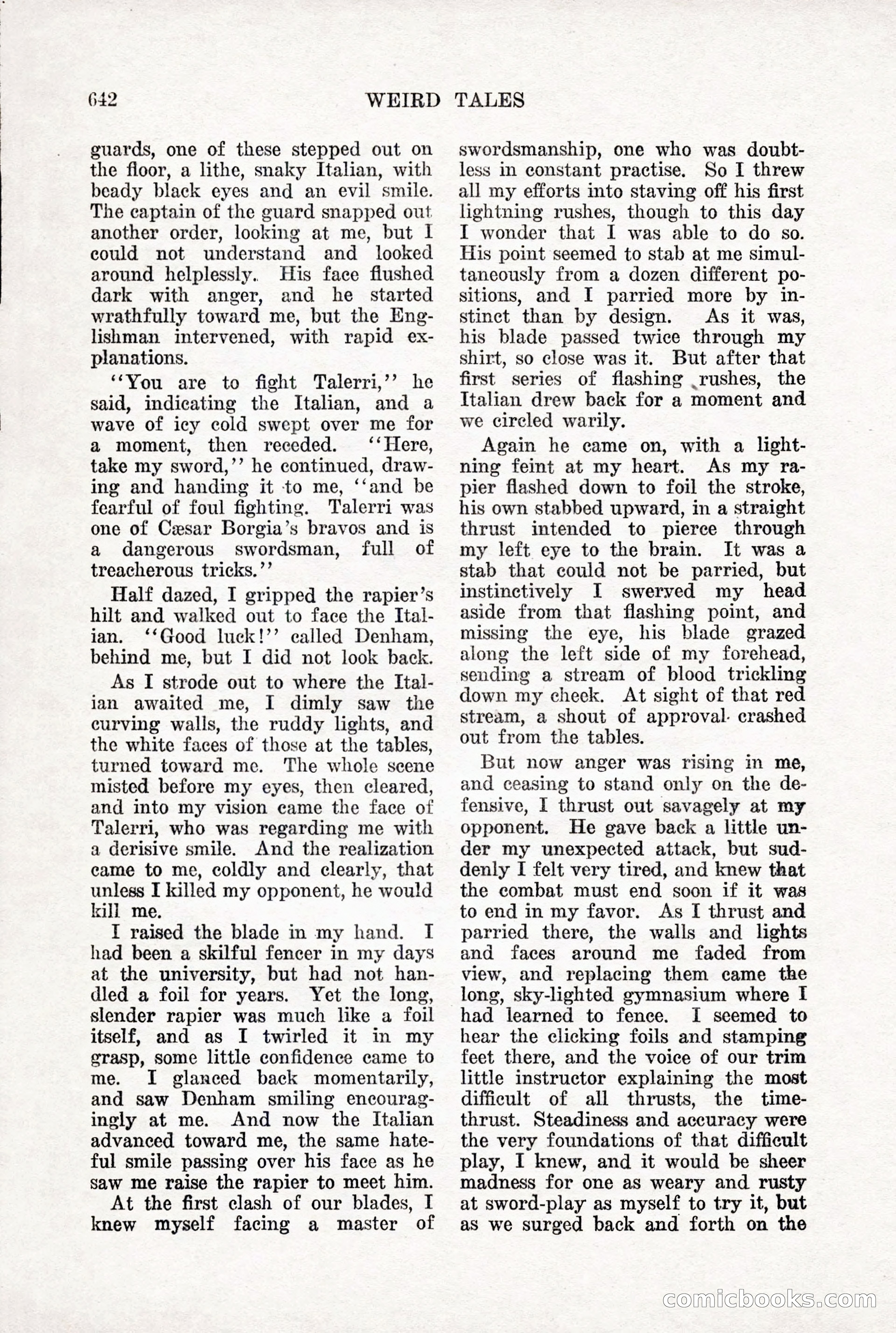 Weird Tales, Vol. X, No. 5 — page 68 of 148